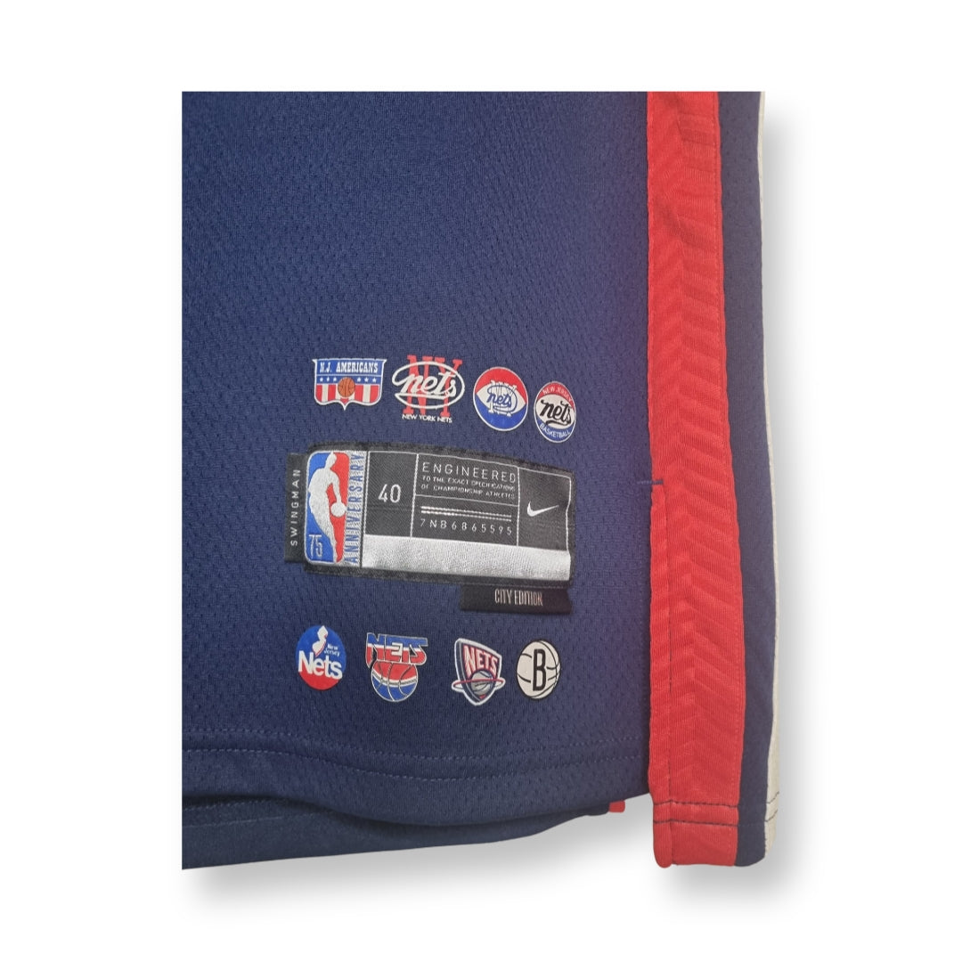 Nike Dri Fit Brooklyn Nets Irving 75th Anniversary Medium