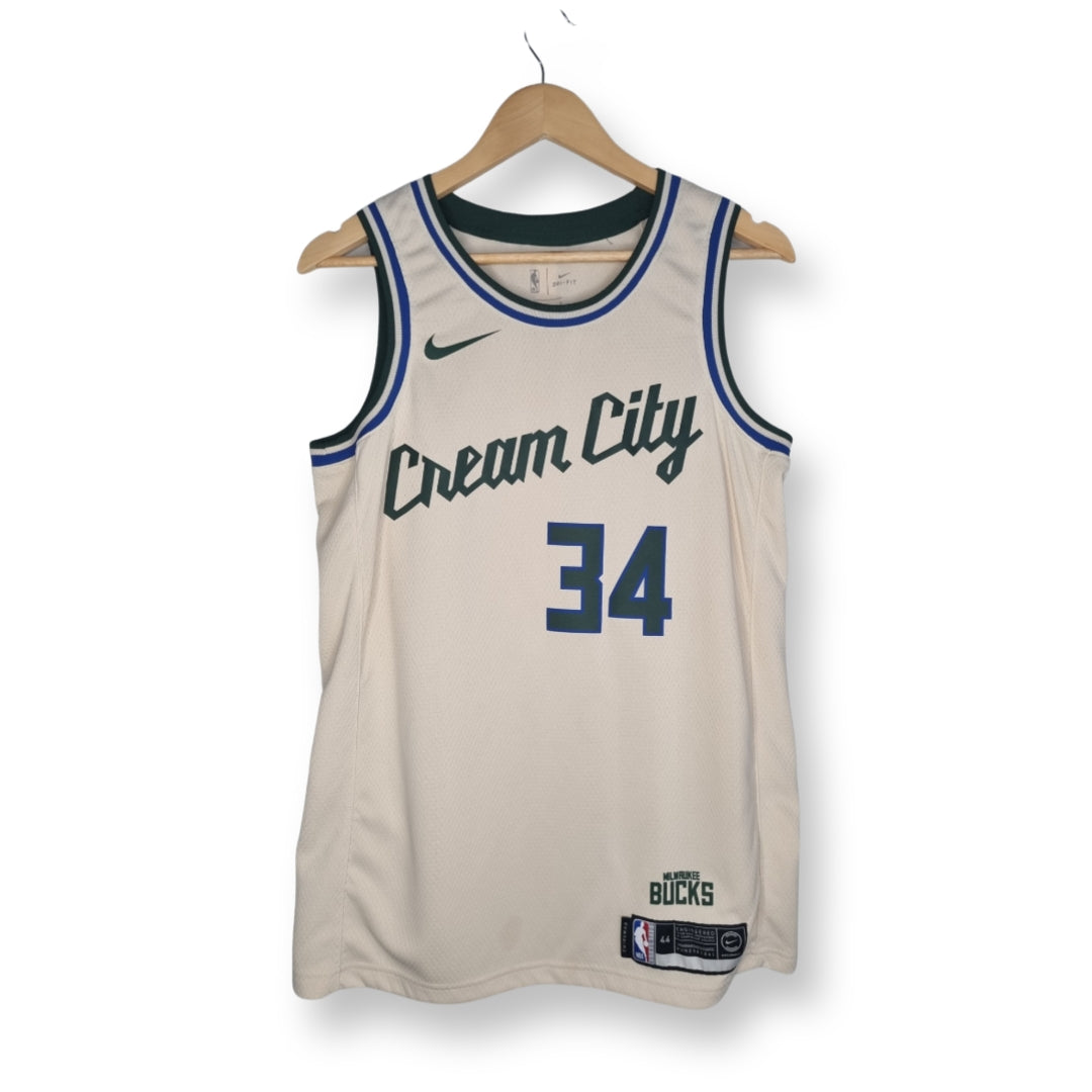 Nike Dri Fit Swingman Cream City Bucks Antetokounmpo MD