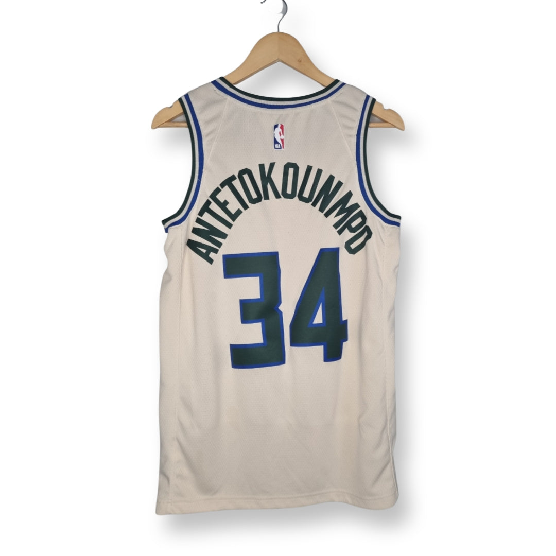 Nike Dri Fit Swingman Cream City Bucks Antetokounmpo MD
