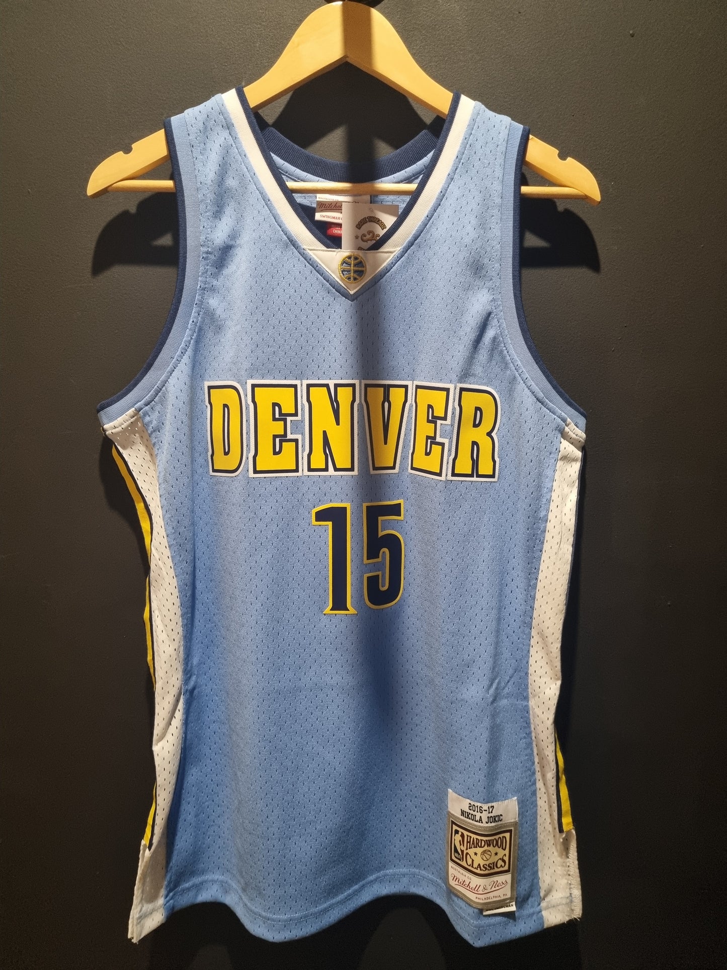 Denver Nuggets Jokic Mitchell and Ness Hardwood Classics Medium