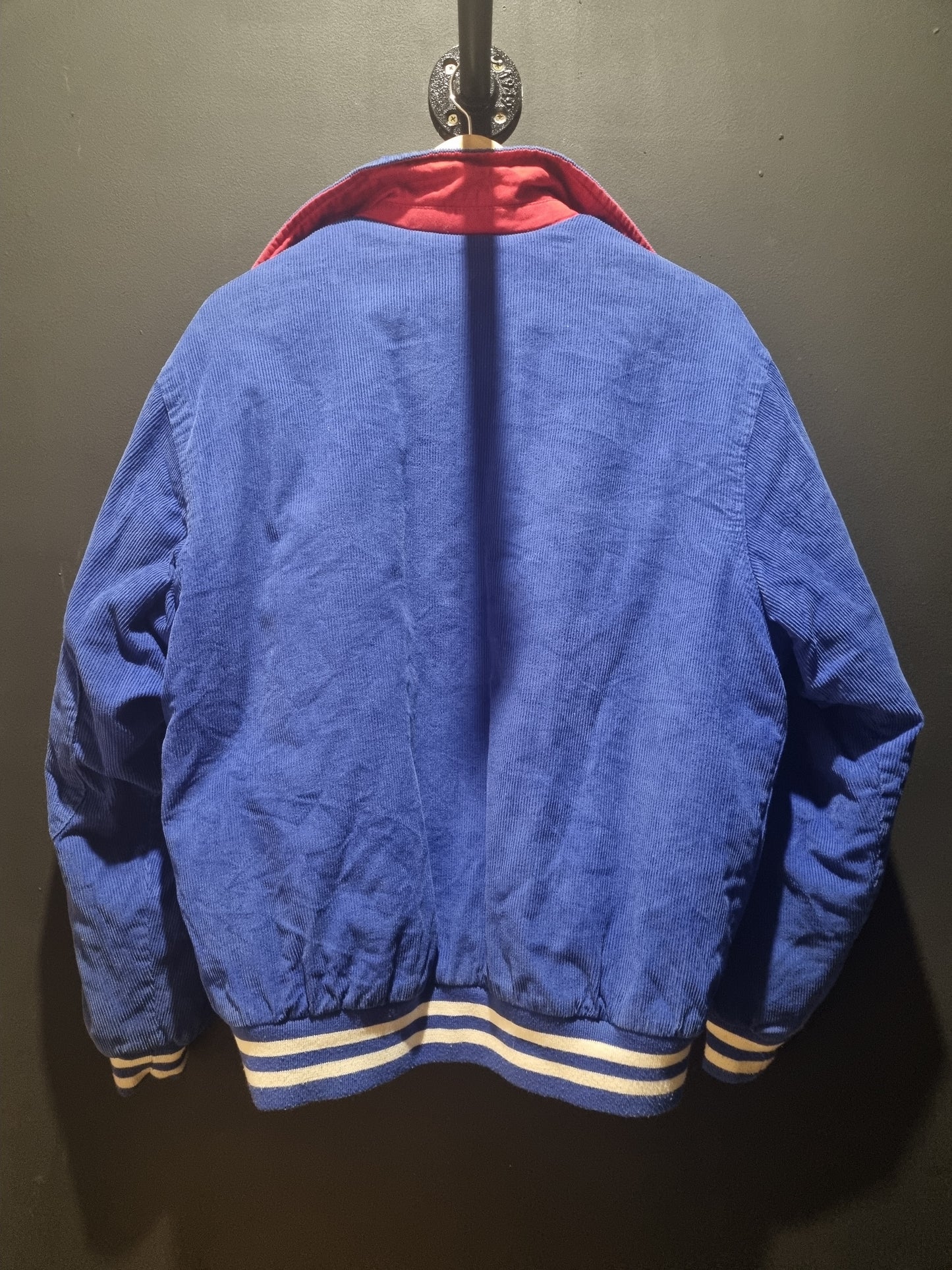 NY Giants Mitchell & Ness Throwback Cordory Bomber Medium