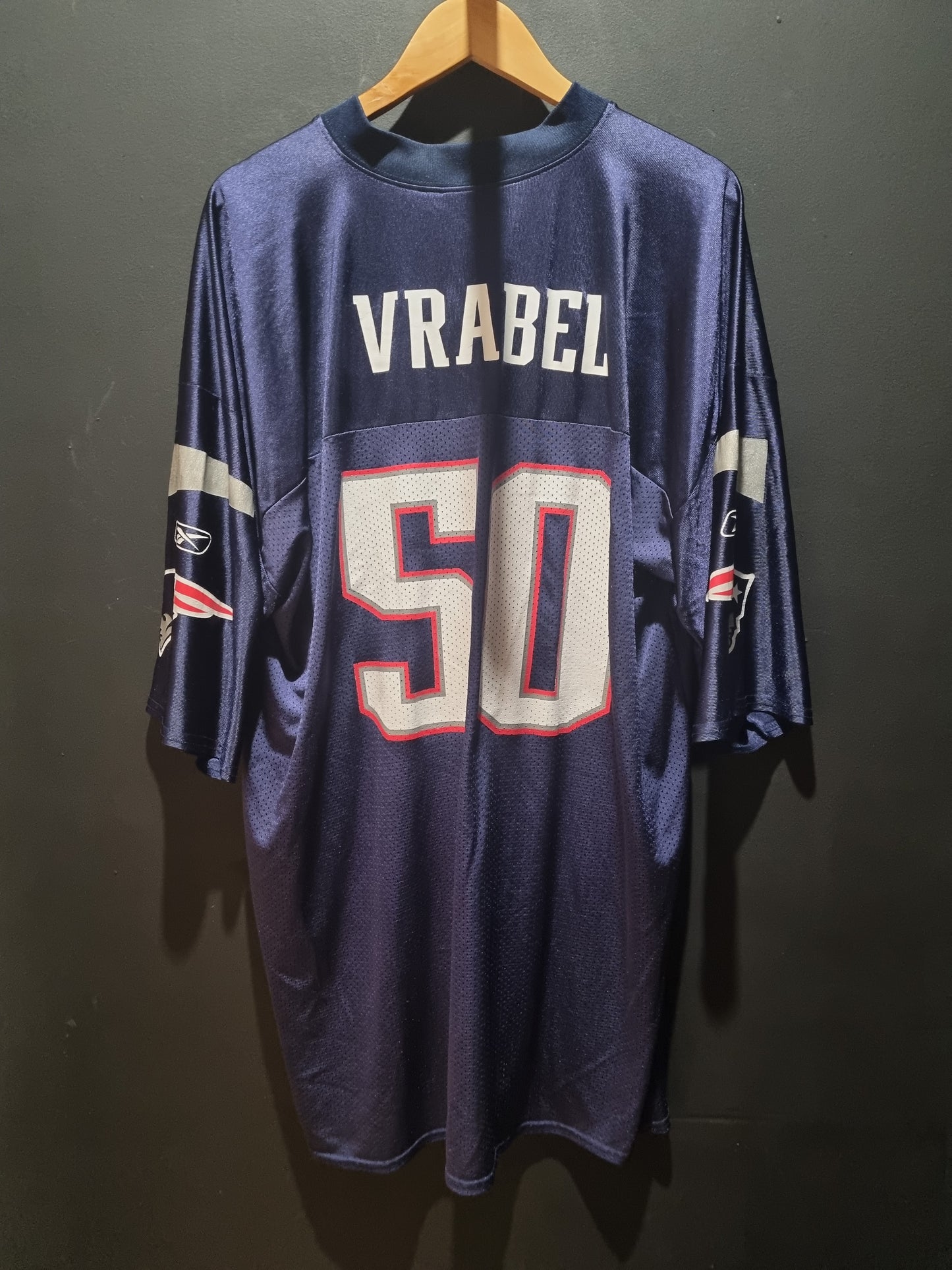 Vrabel Patriots Reebok 2XL