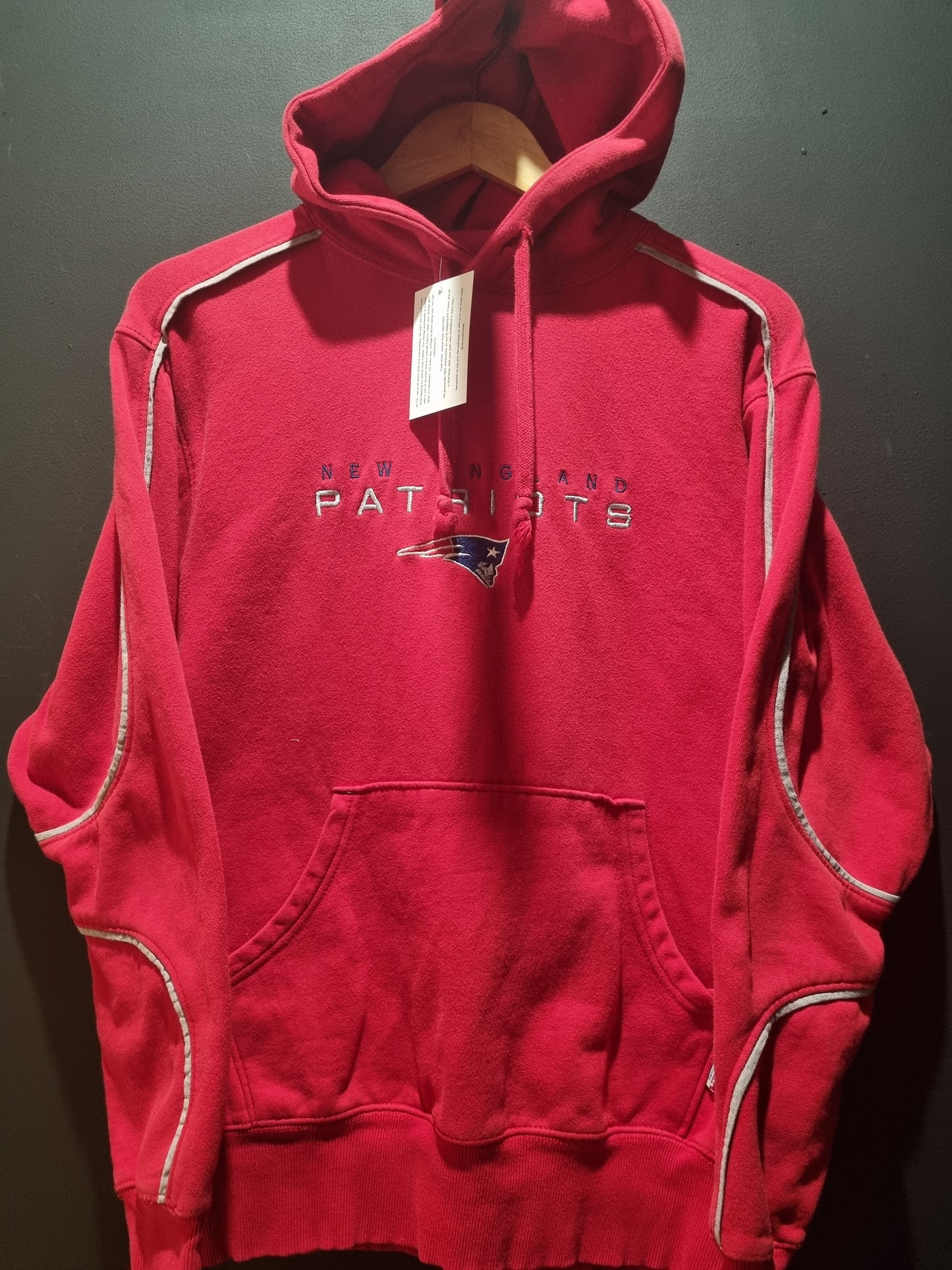 New England Patriots Red Small Hoodie