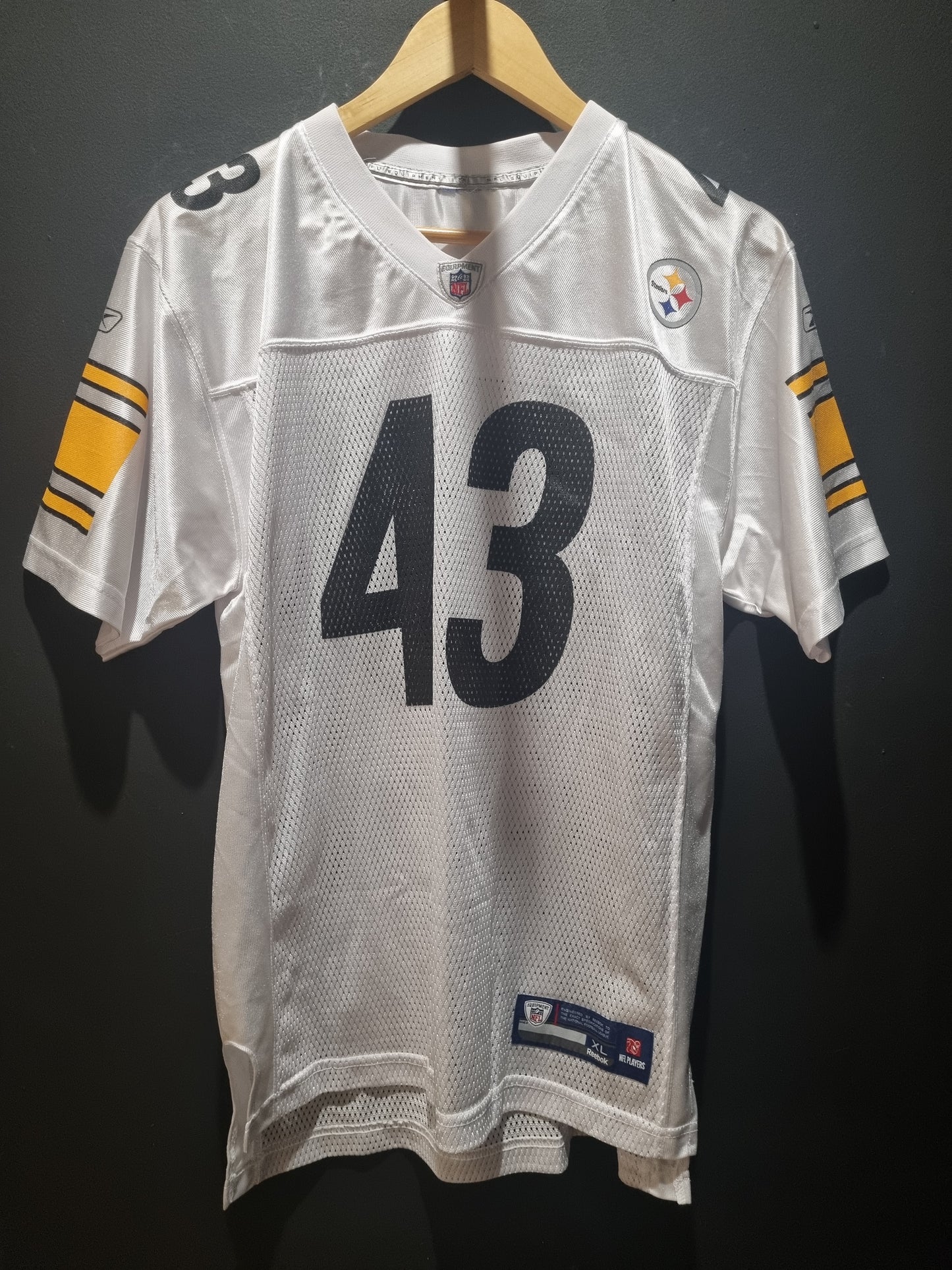 Steelers Polamalu Reebok Youth XL 18/20