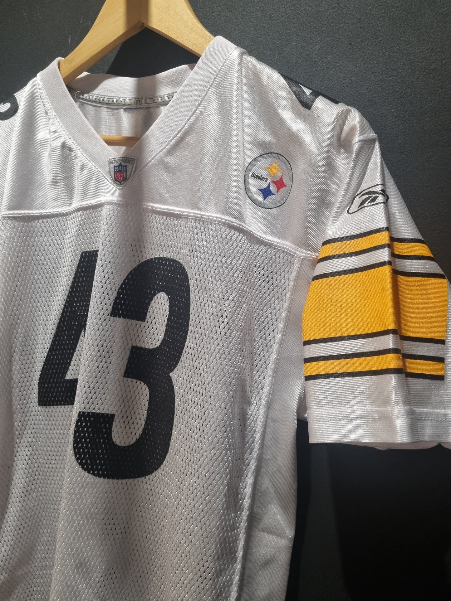 Steelers Polamalu Reebok Youth XL 18/20