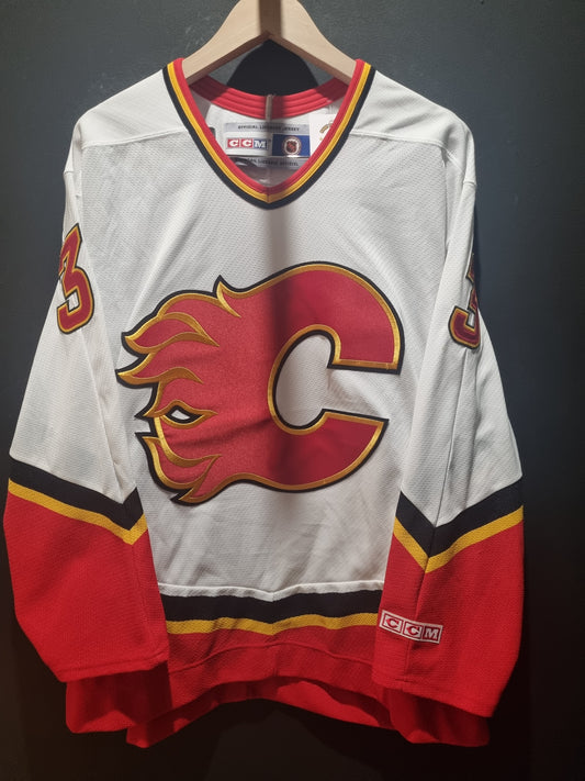 Signed Authenticated Phaneuf Calgary Flames Large
