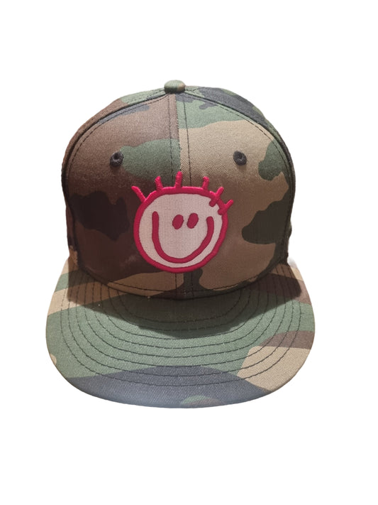 Be Happy Camo NewEra 59Fifty 7 1/8
