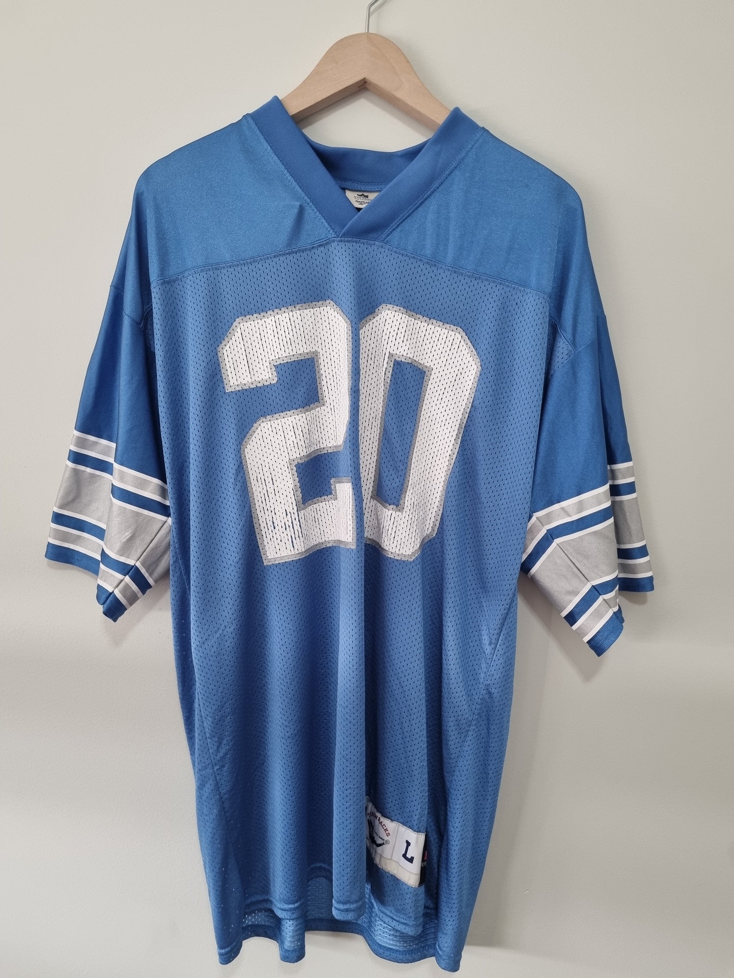 Detroit Lions Sanders Reebok Vintage Throwback Collection Large