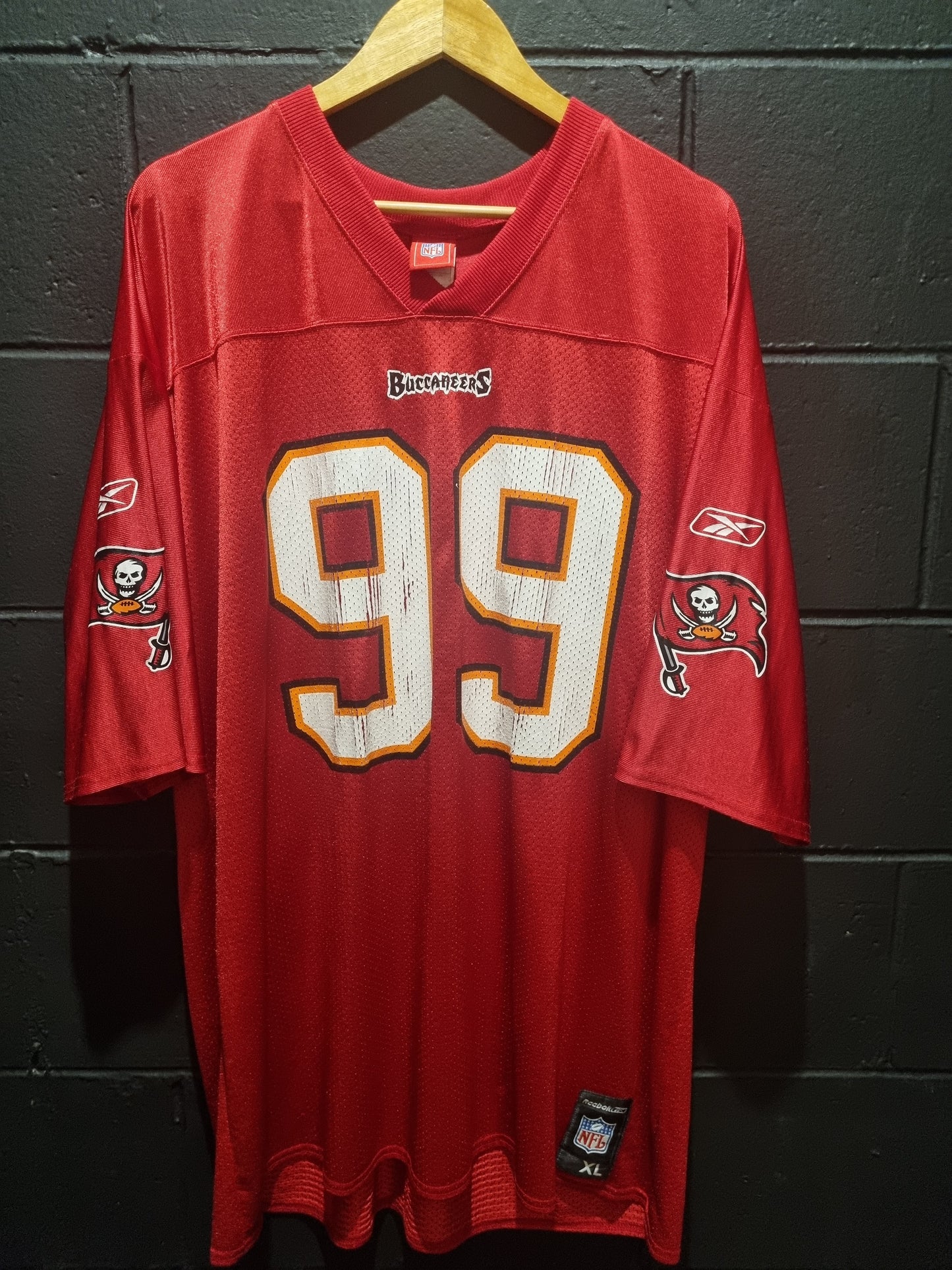 Buccaneers Sapp Reebok XL