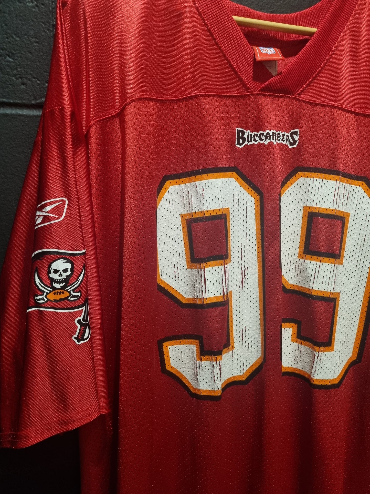 Buccaneers Sapp Reebok XL