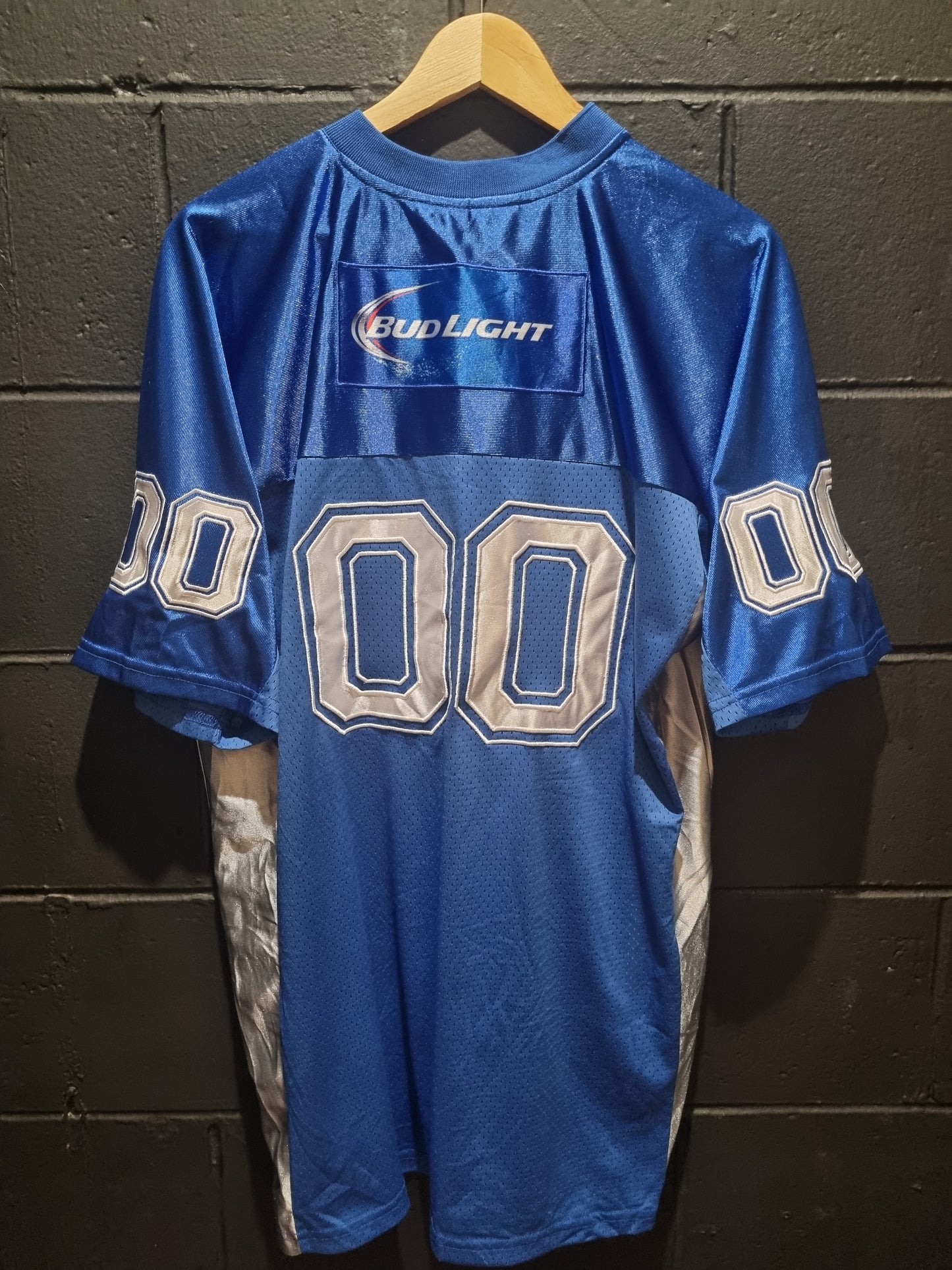 Bud Light Beer Jersey Large