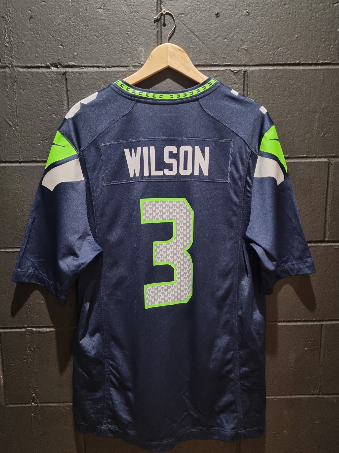 Seattle Seahawks Wilson Nike On Field Large