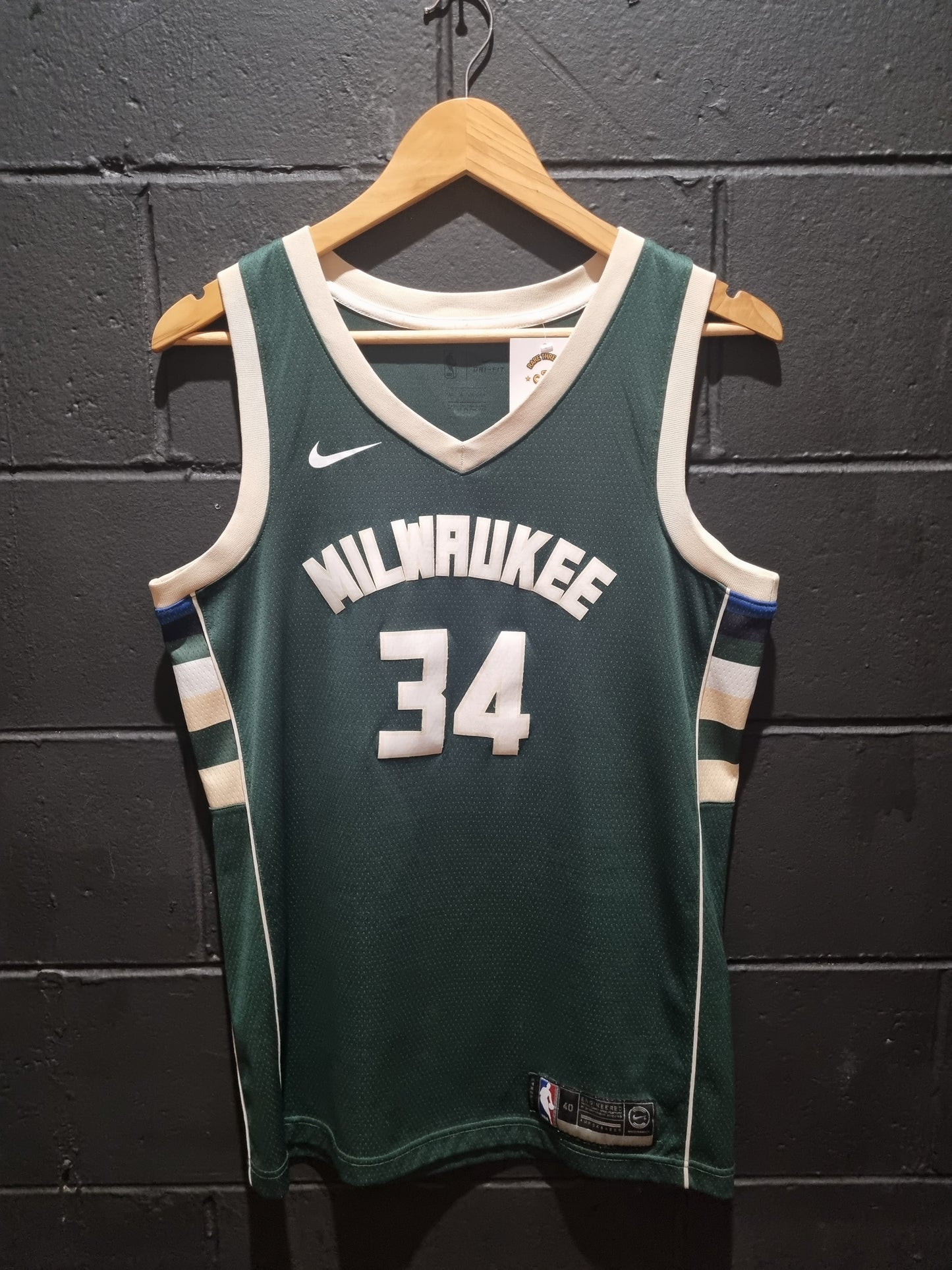 Milwaukee Antetokounmpo Nike Swingman Small