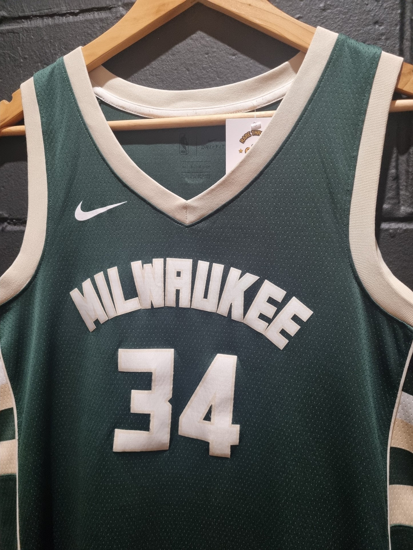 Milwaukee Antetokounmpo Nike Swingman Small