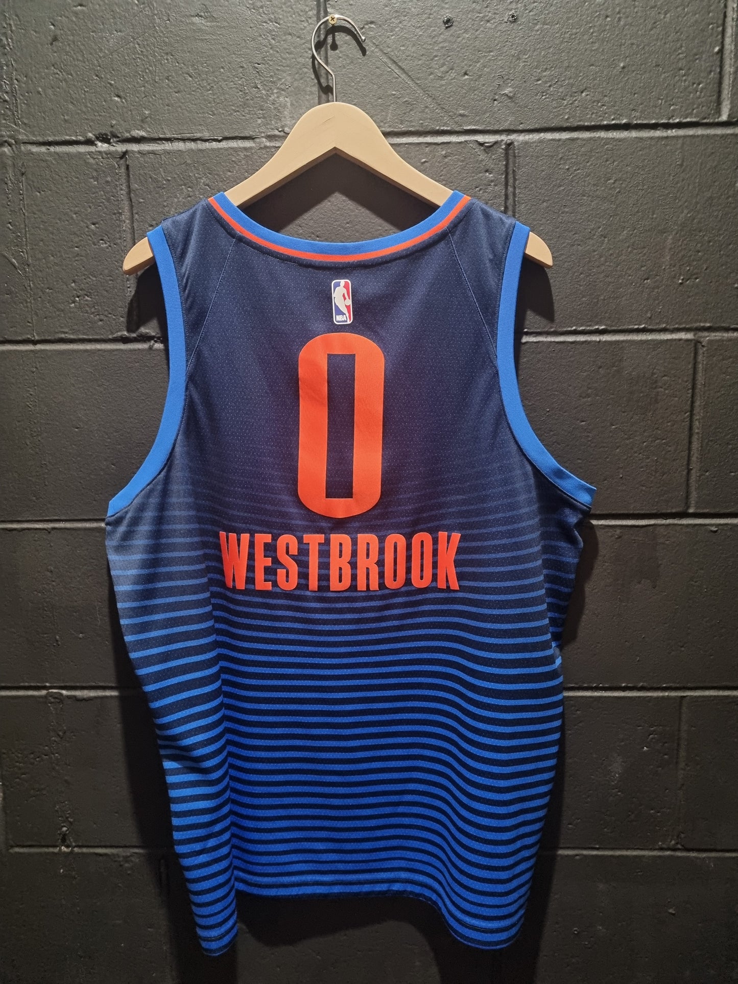 OKC Thunder Westbrook Nike Swingman XL