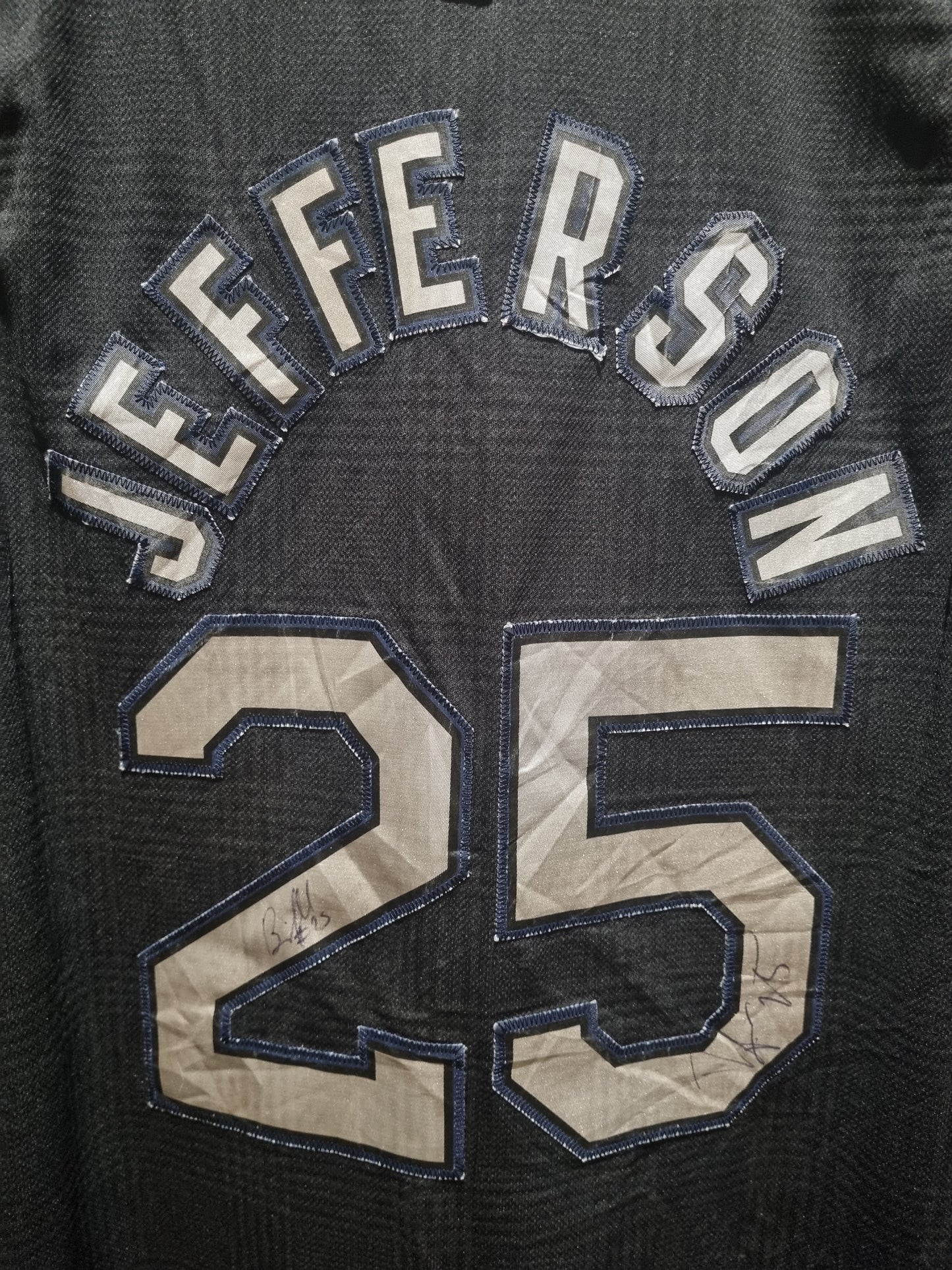 Utah Jazz Jefferson Signed Adidas XXL