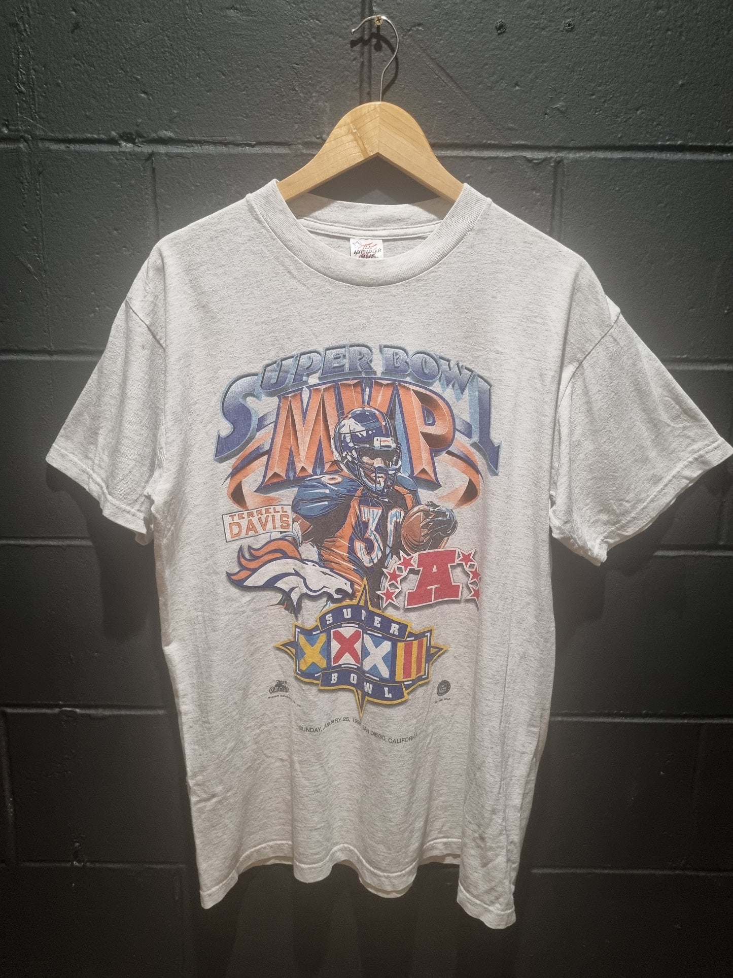 Super Bowl MVP Terrell Davis 1998 Large