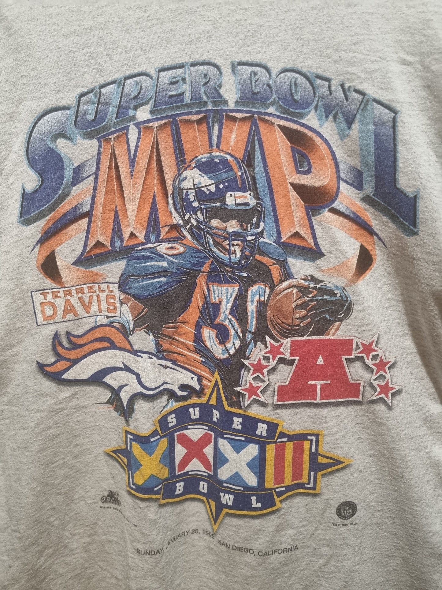 Super Bowl MVP Terrell Davis 1998 Large