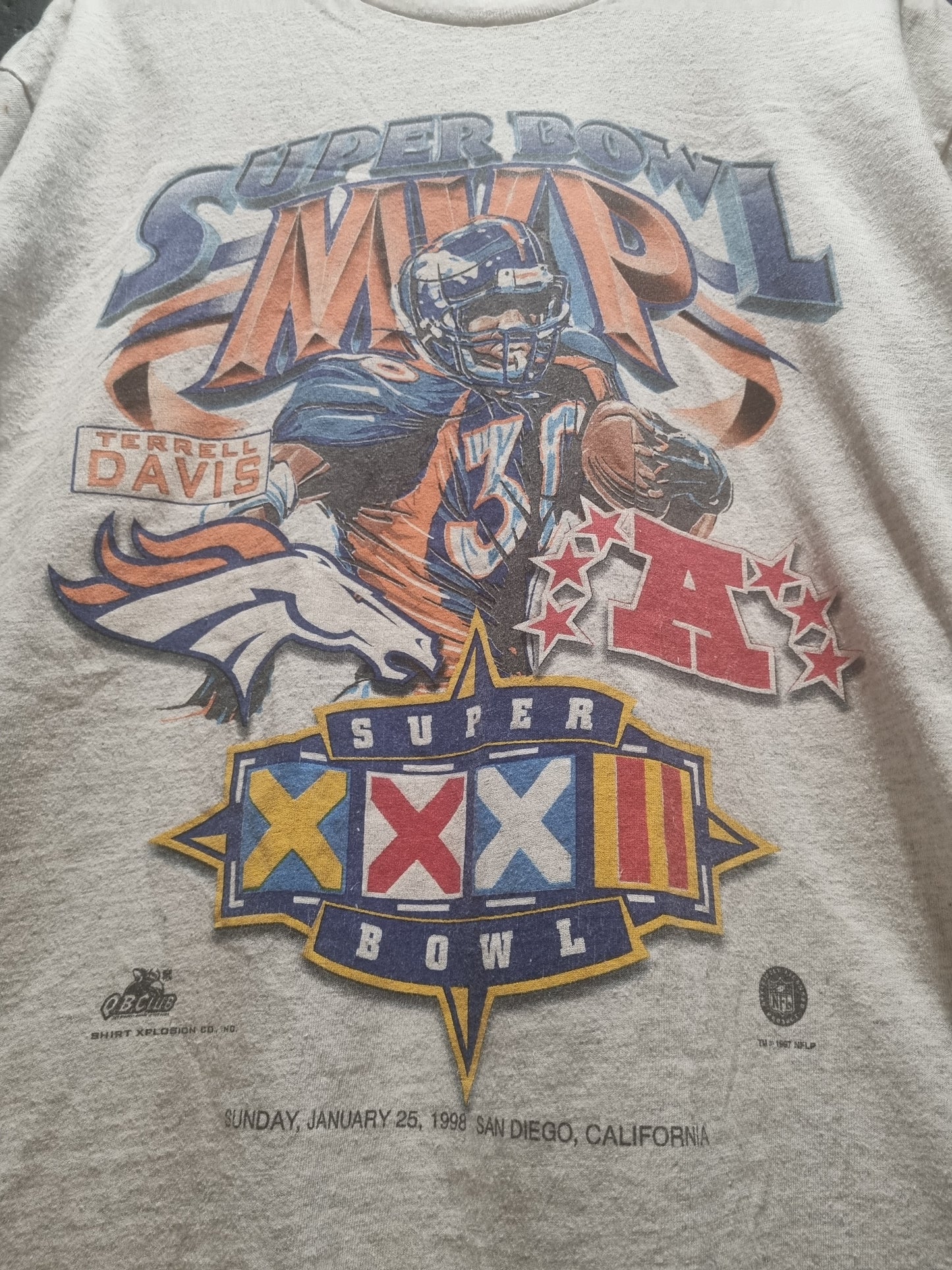 Super Bowl MVP Terrell Davis 1998 Large