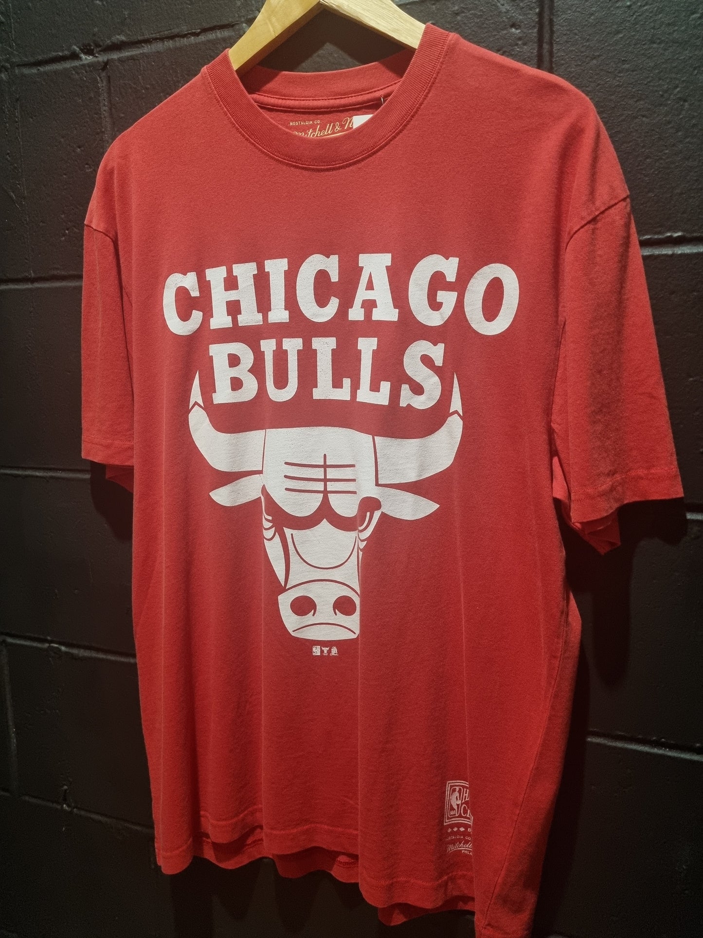 Chicago Bulls Mitchell and Ness Hardwood Classics Medium