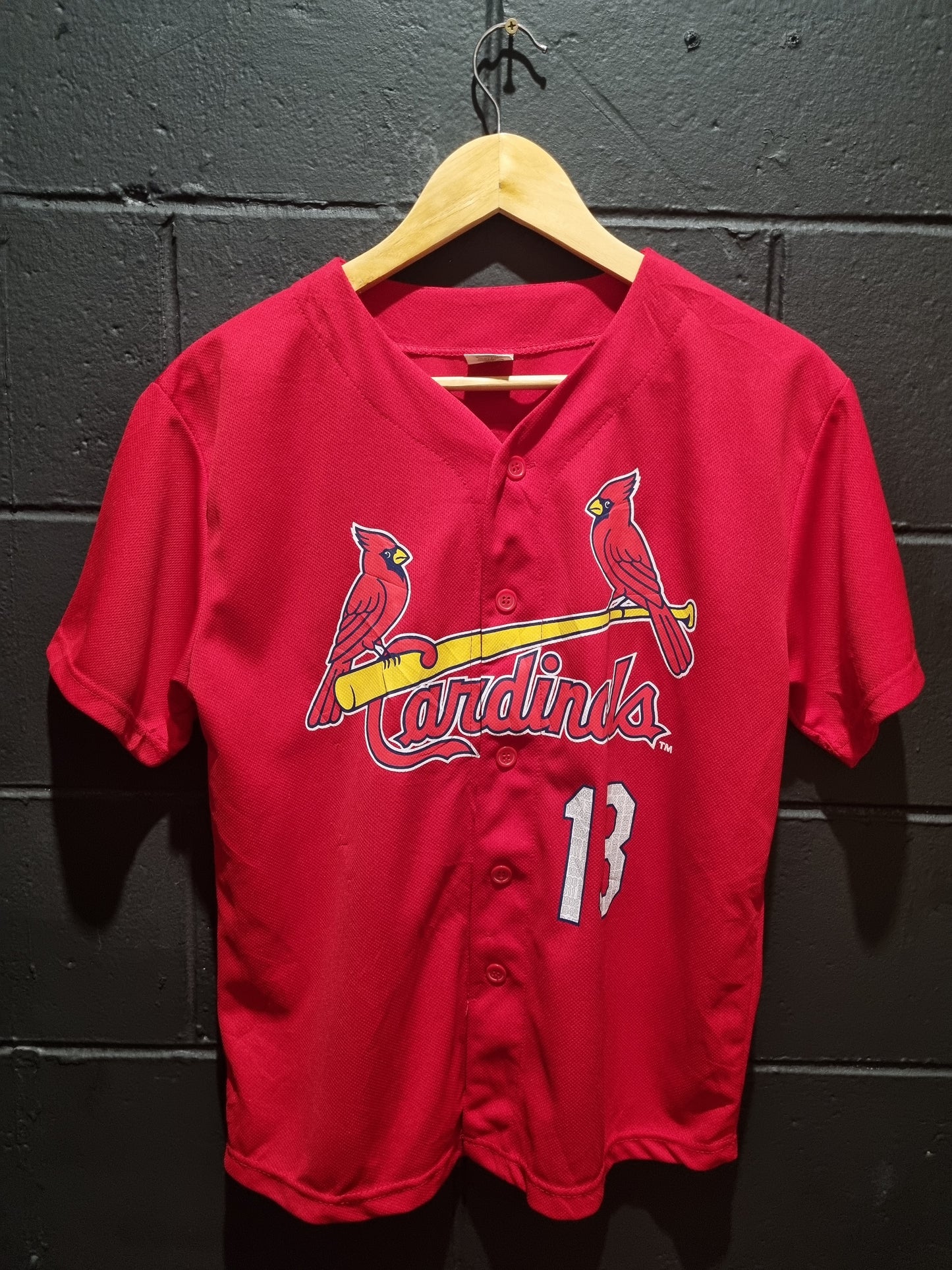 St Louis Cardinals Carpenter Powerade Replica Youth L / Adult XS