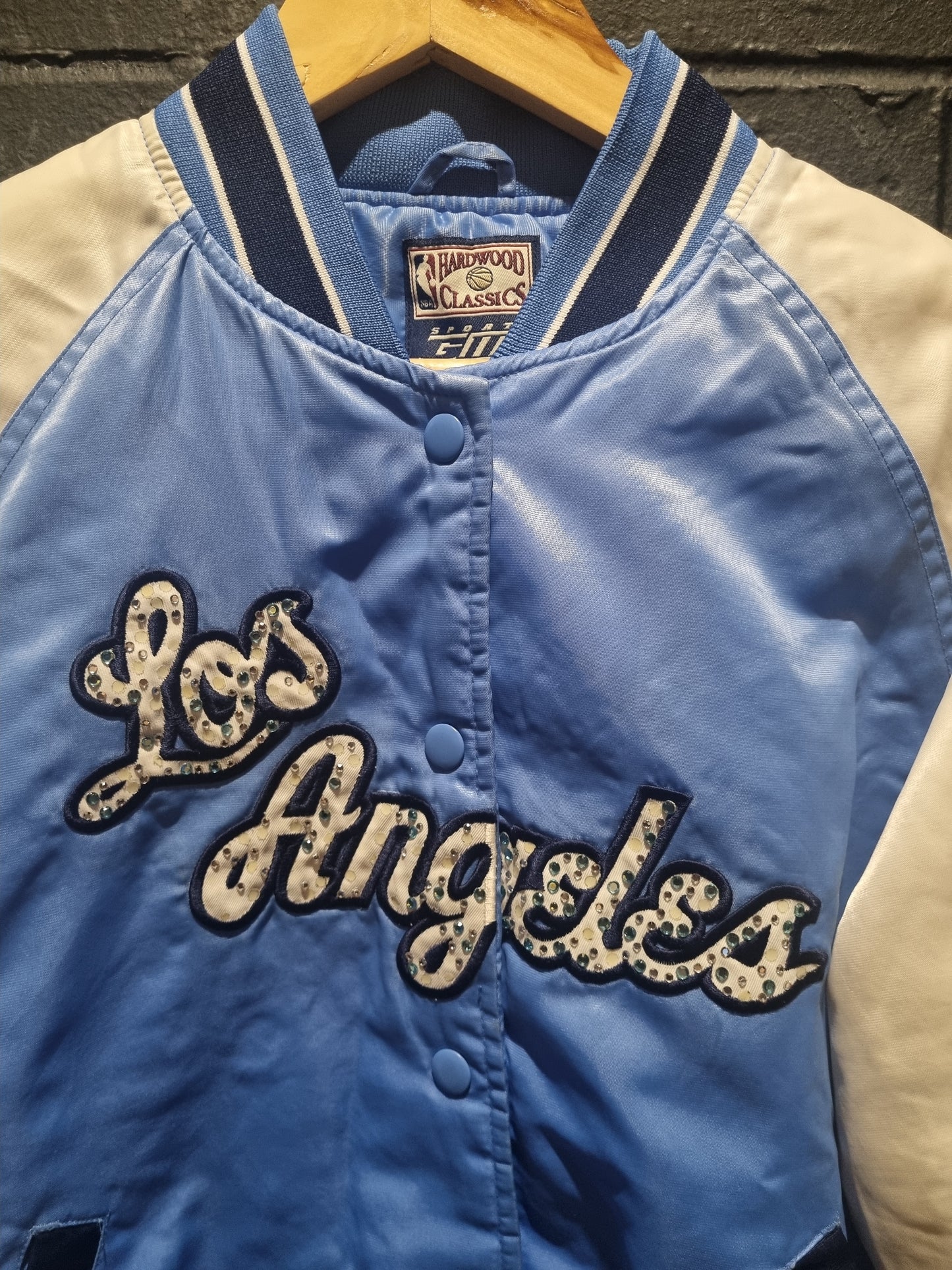 Los Angeles Lakers Girls Bombers Hardwood Classics Small