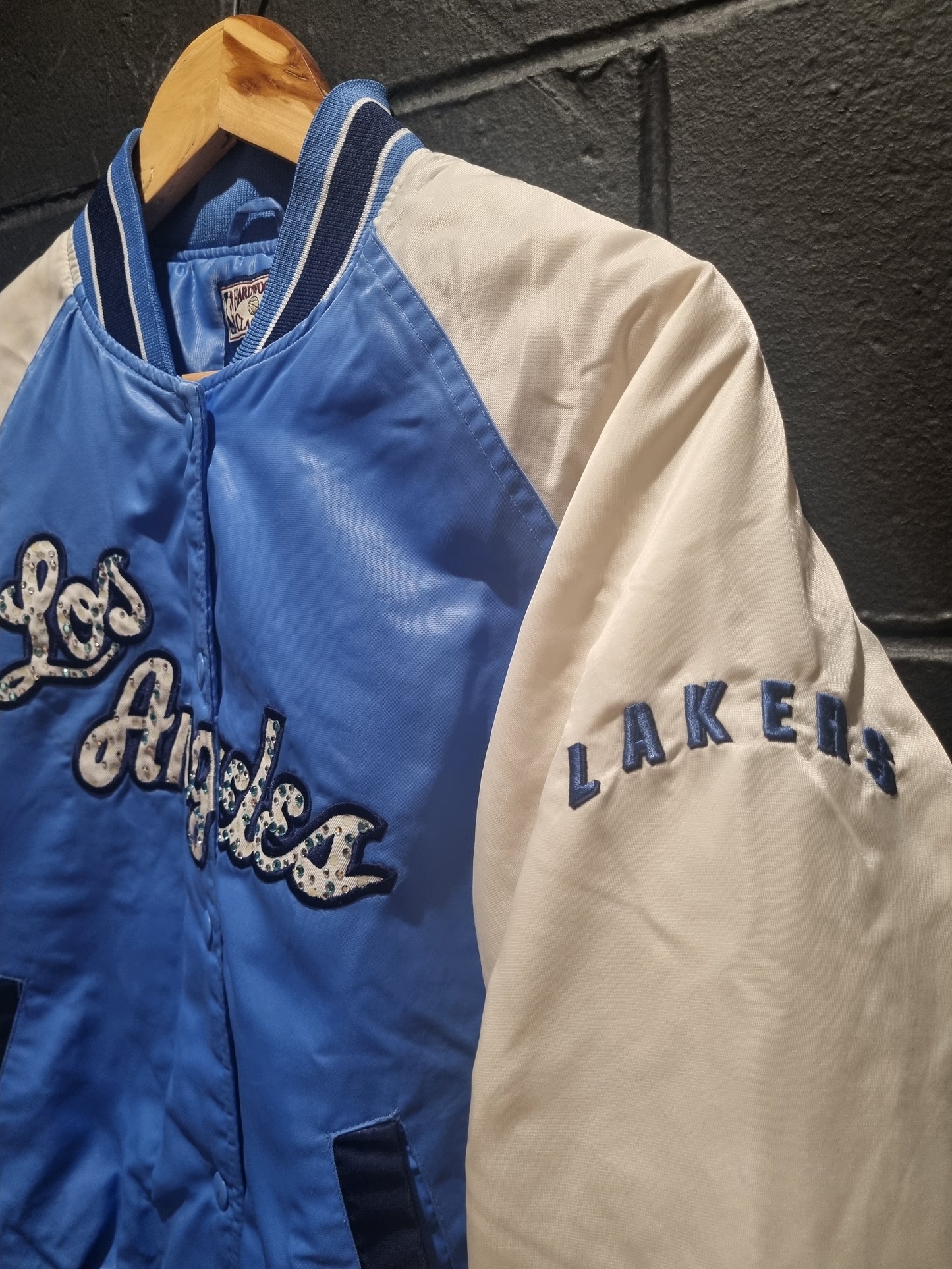 Los Angeles Lakers Girls Bombers Hardwood Classics Small