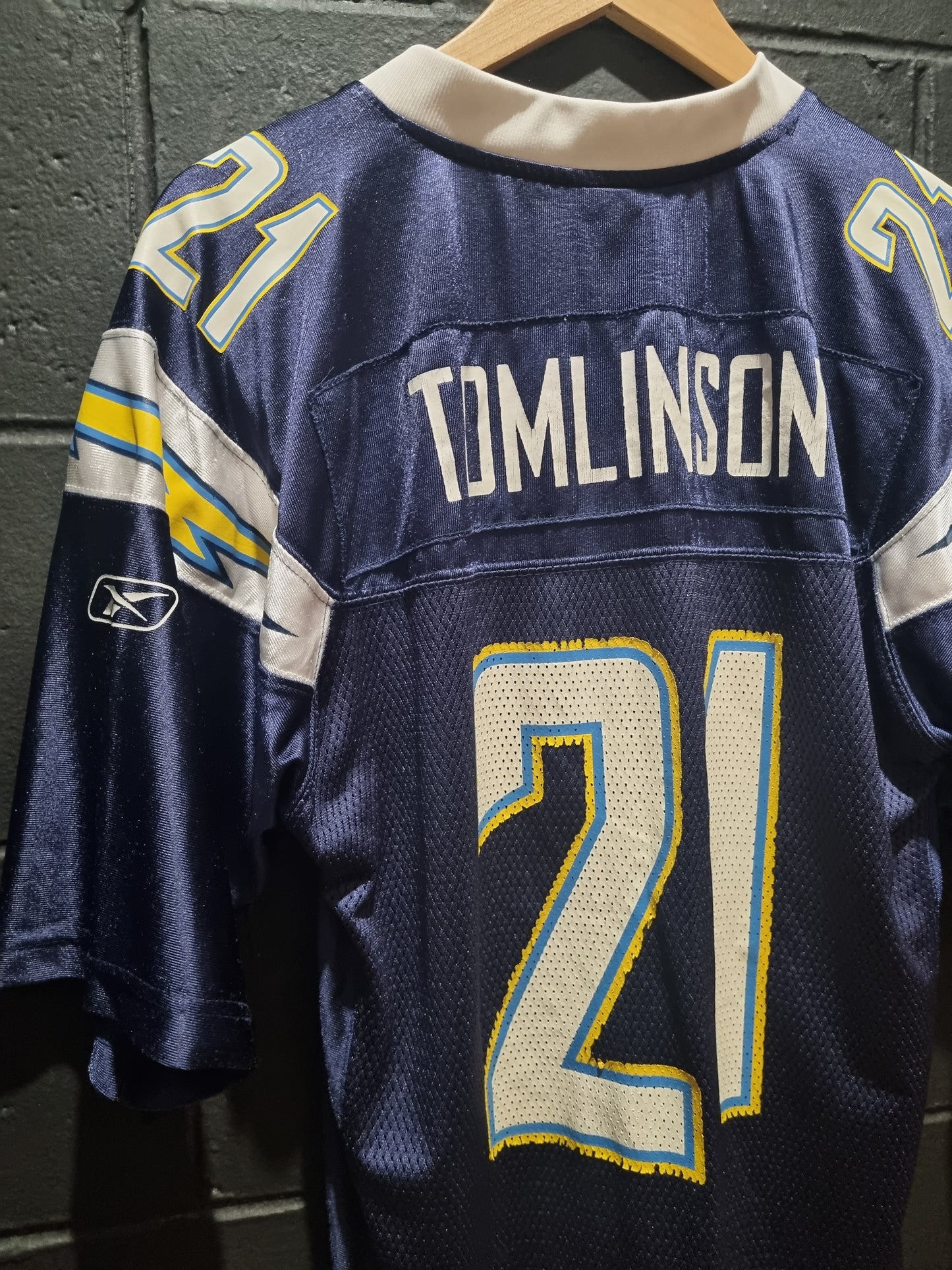San Diego Chargers Tomlinson Reebok Medium