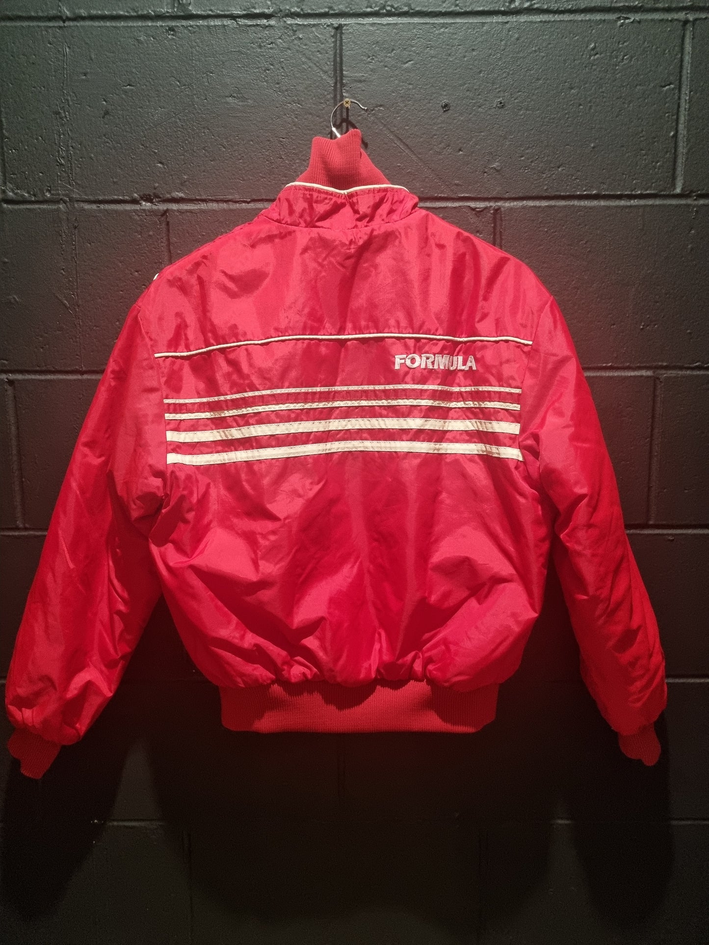 Vintage Ski Doo Formula Bombardier Snowmobile Racing Jacket Small