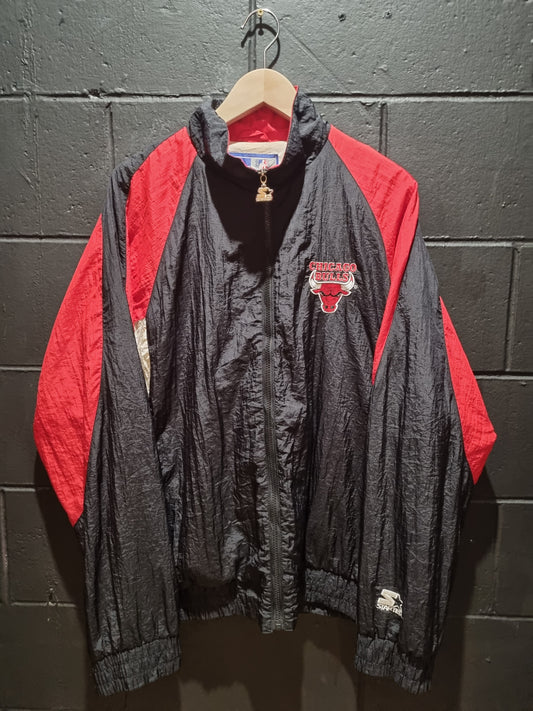 Chicago Bulls Starter Brand Track Jacket XL