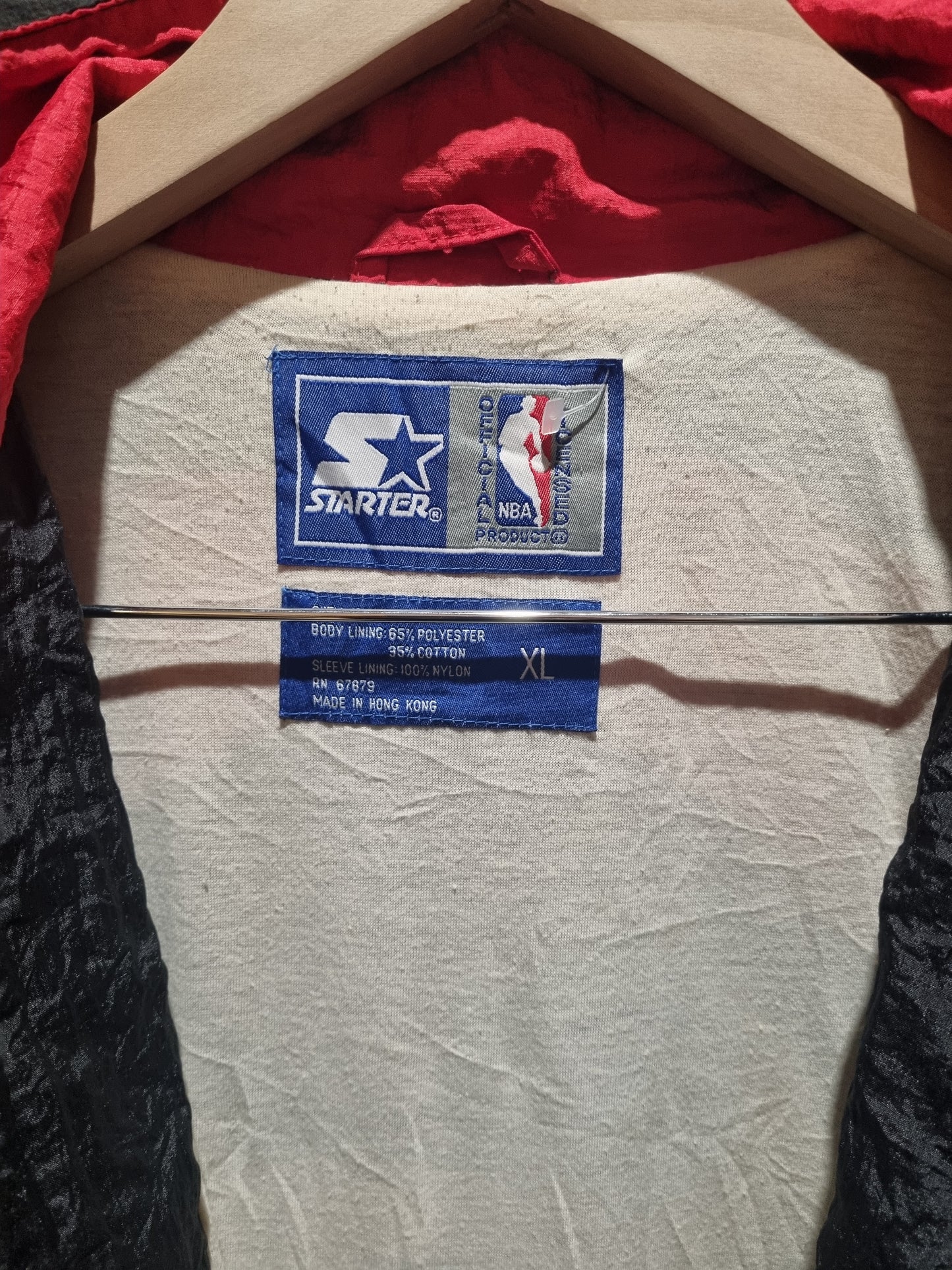 Chicago Bulls Starter Brand Track Jacket XL