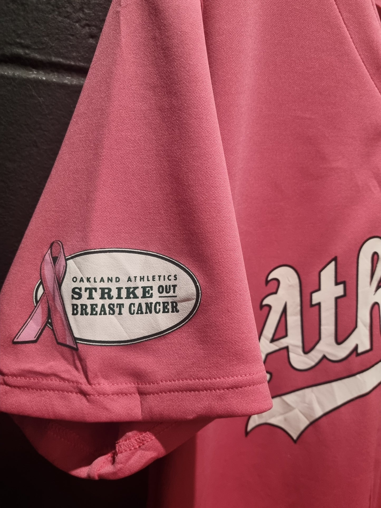 Oakland Athletics Breast Cancer Awareness XL