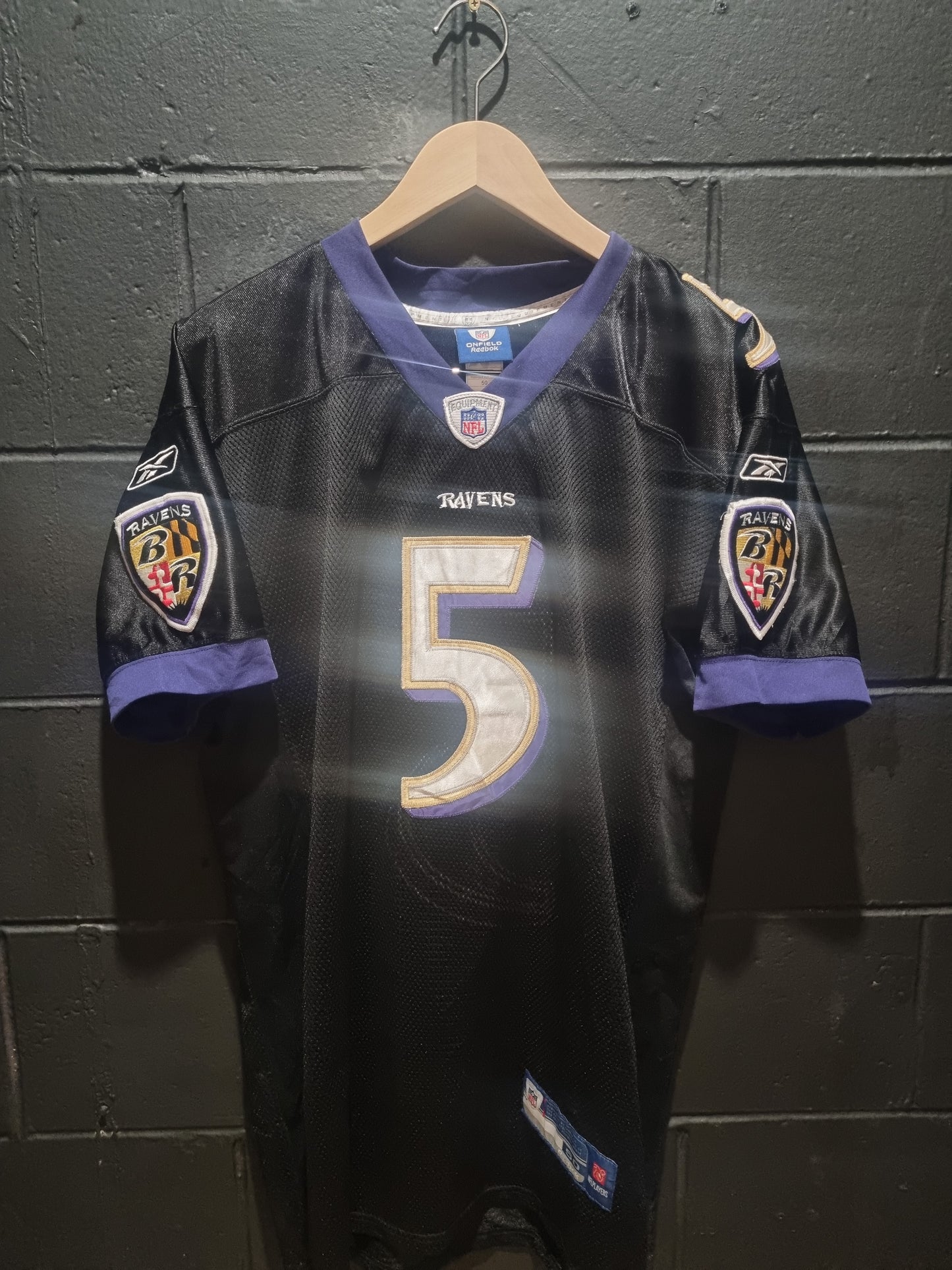 Baltimore Ravens Flacco Reebok XL (50)