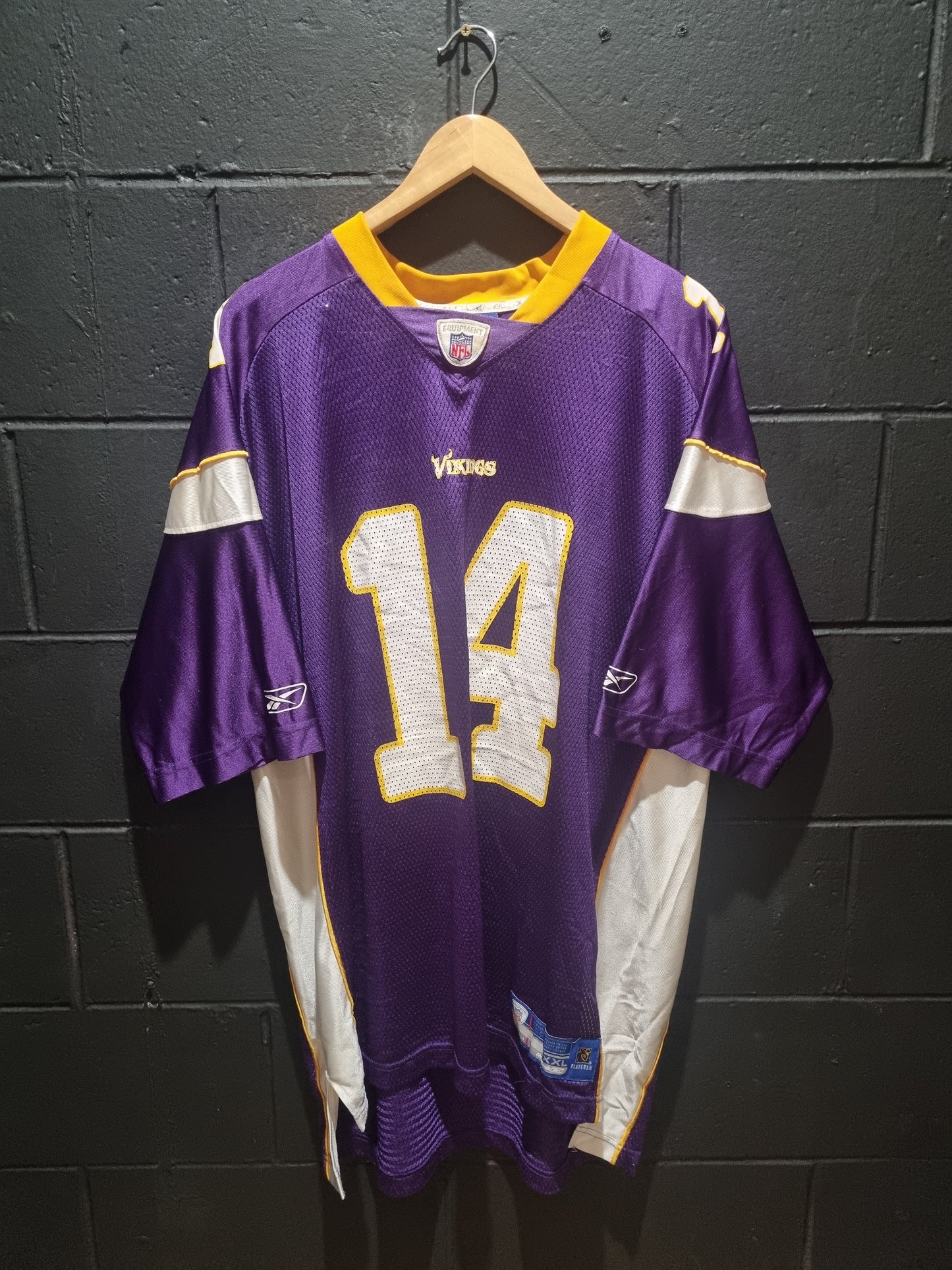 Minnesota Vikings B. Johnson Reebok XXL
