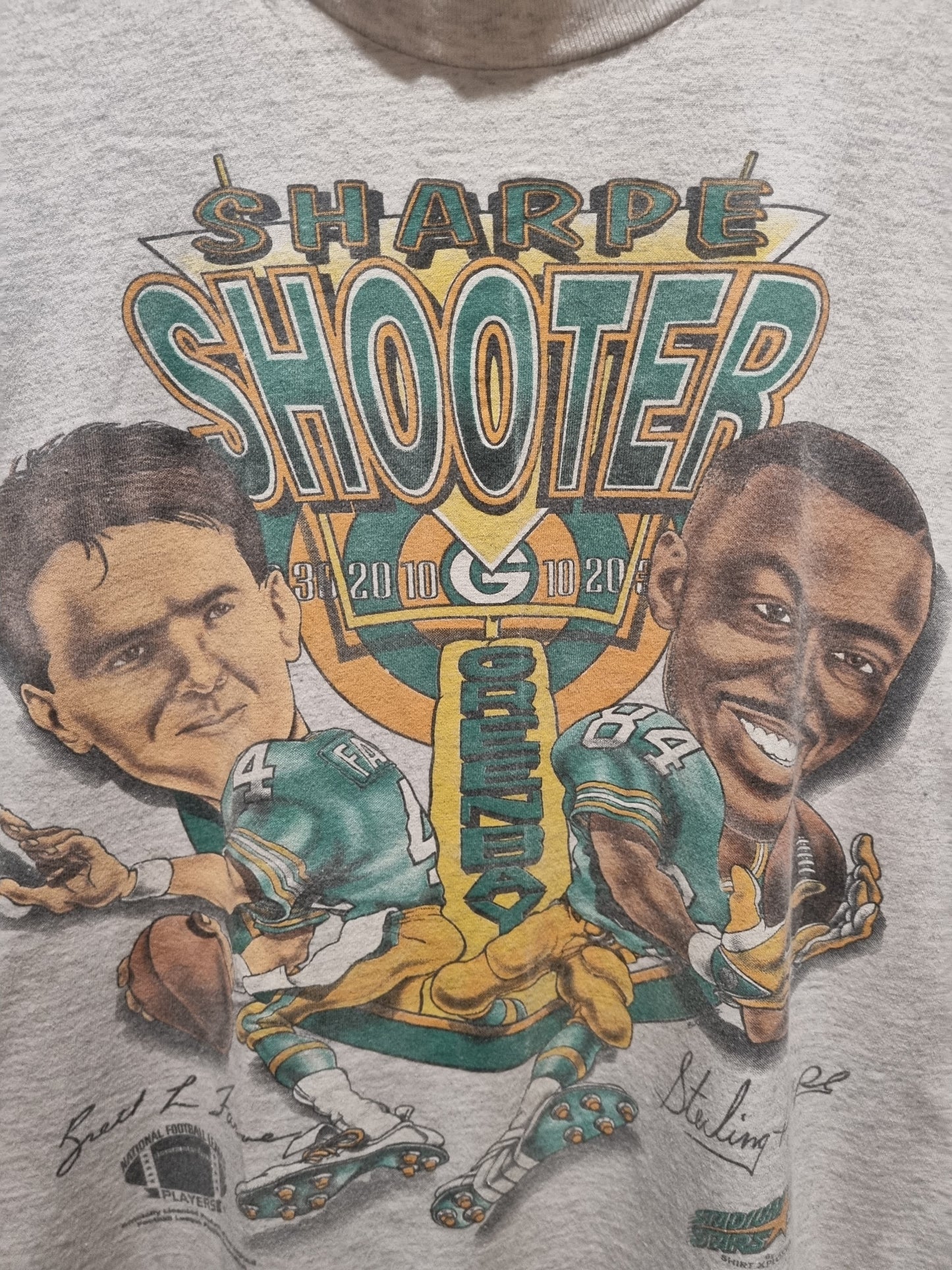 Green Bay Packers Favre and Sharpe Power Oneita Medium