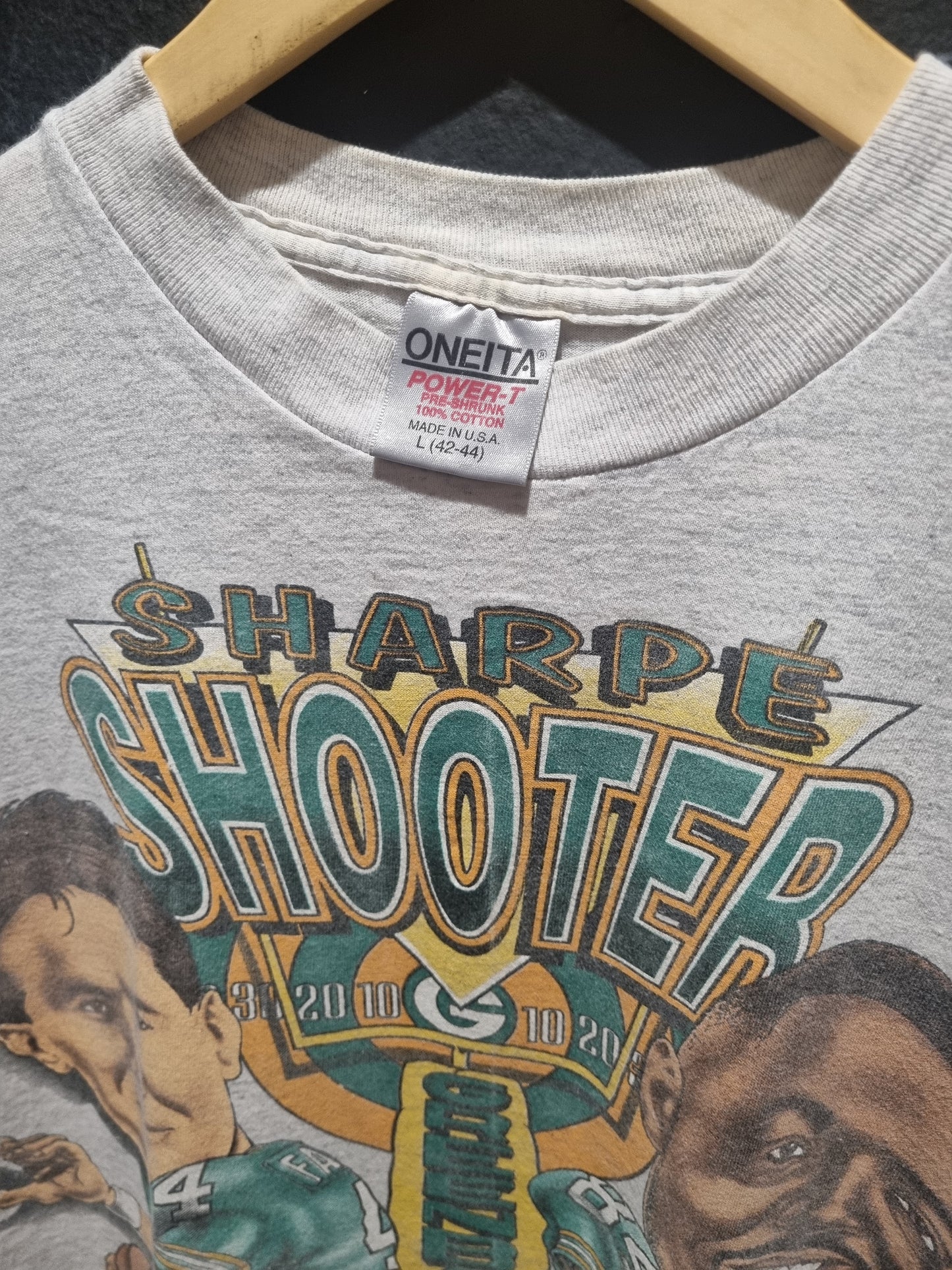 Green Bay Packers Favre and Sharpe Power Oneita Medium