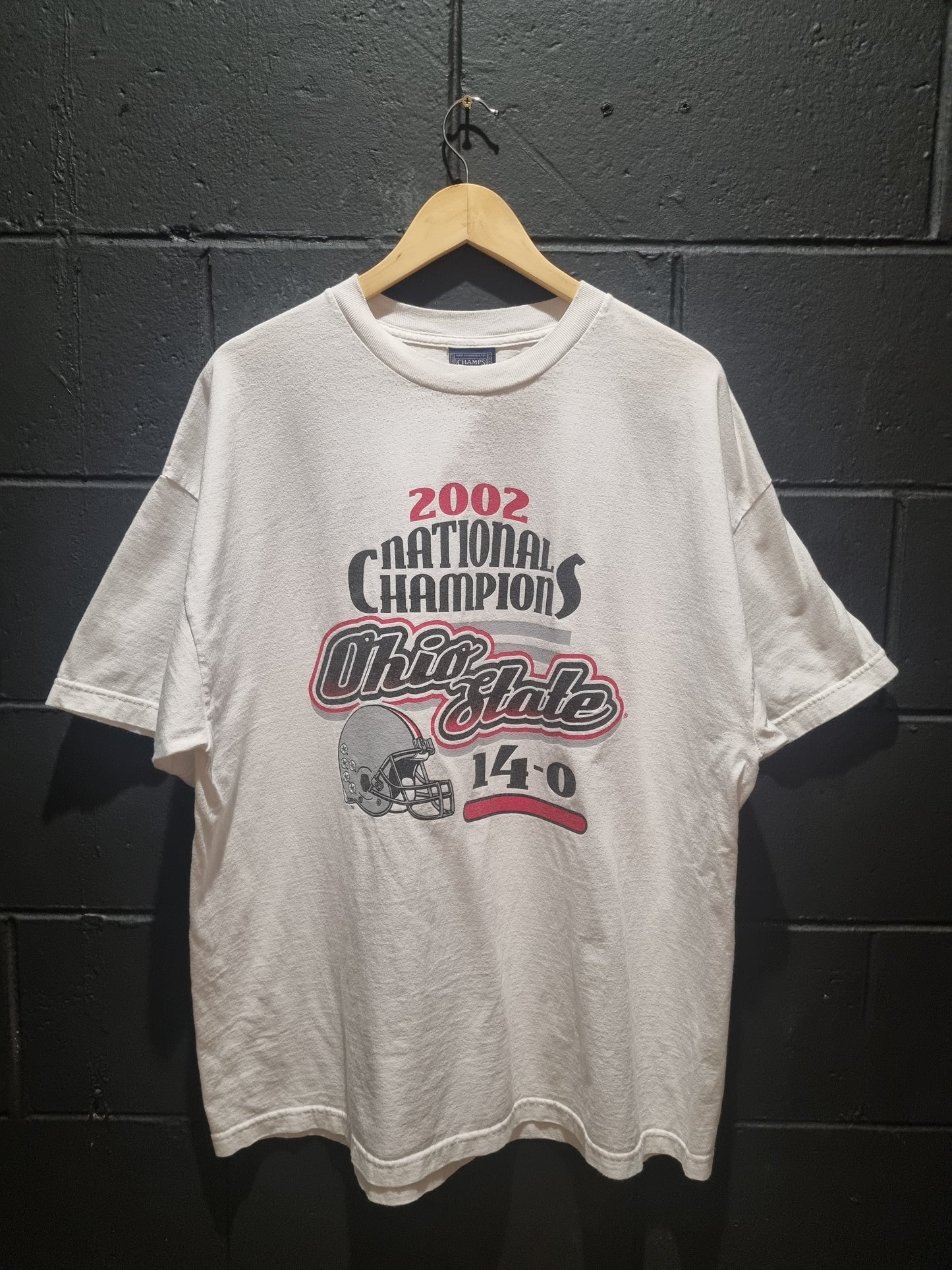 Ohio State National Champions 2002 Licensed Champs XL