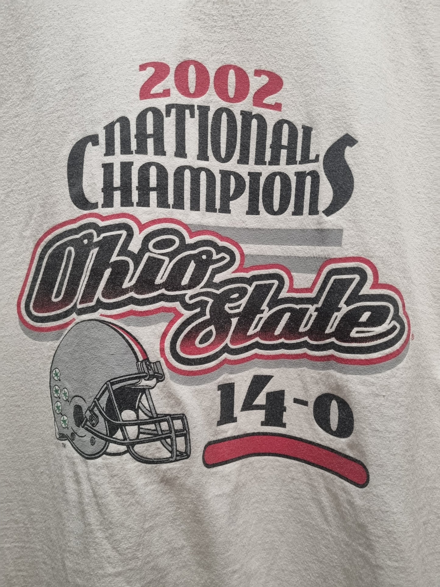 Ohio State National Champions 2002 Licensed Champs XL