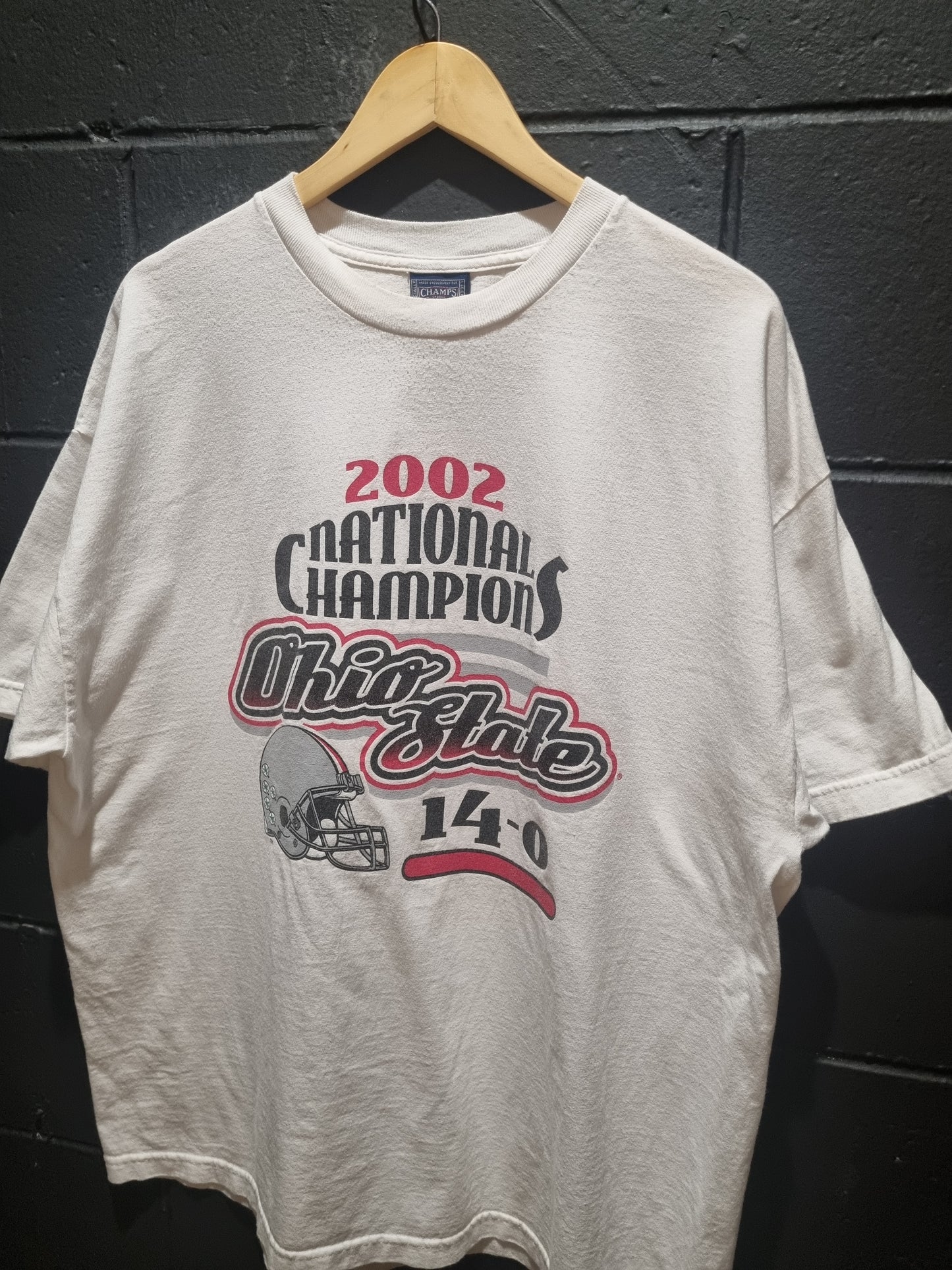Ohio State National Champions 2002 Licensed Champs XL