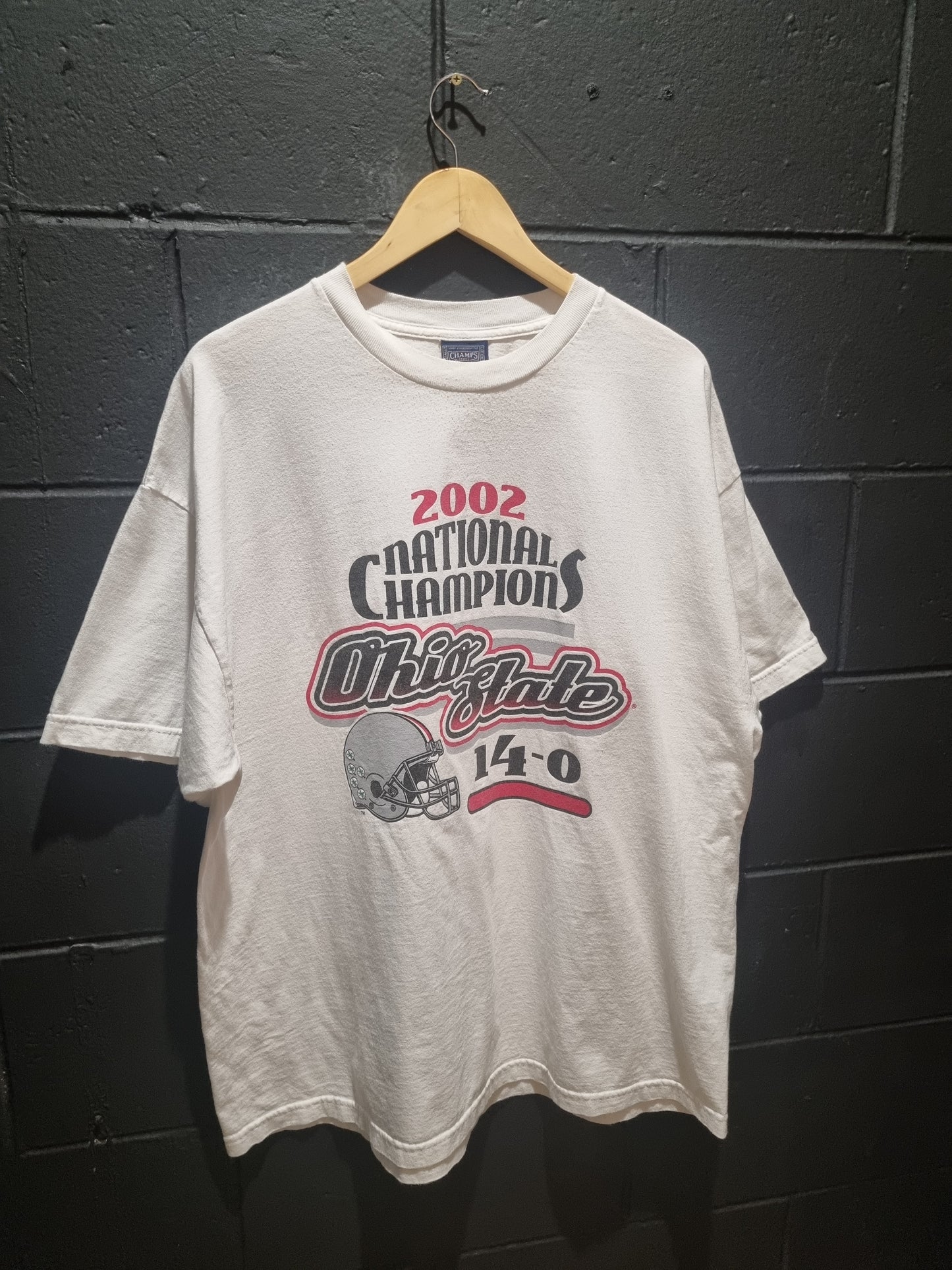 Ohio State National Champions 2002 Licensed Champs XL