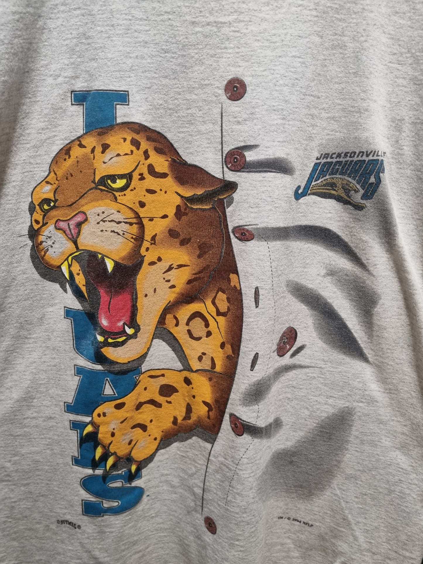 Jacksonville Jaguars Nutmeg NFLP 1994 XL