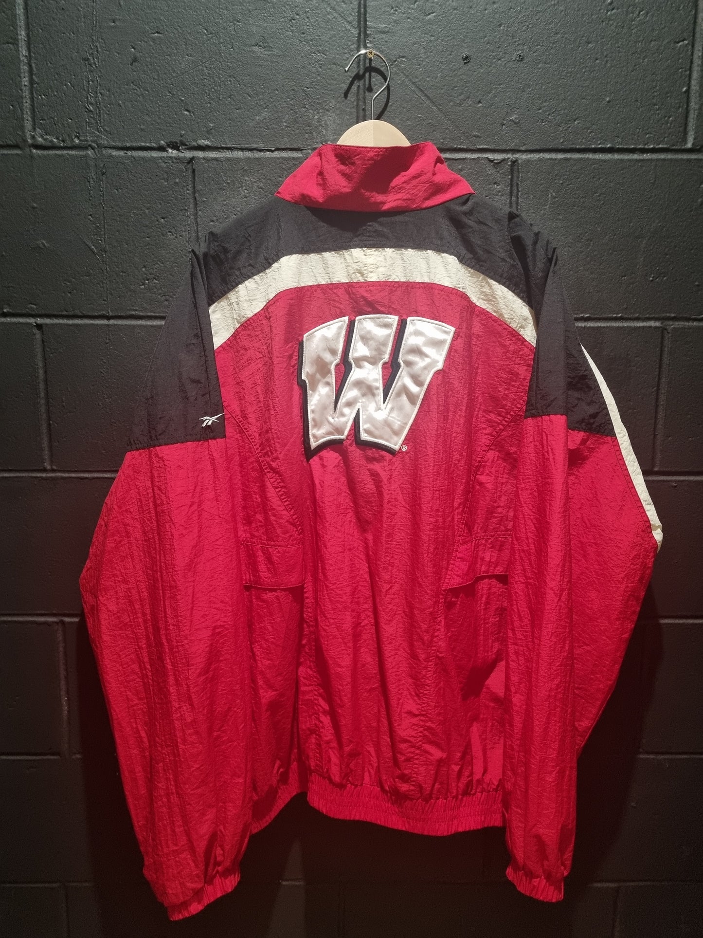 Wisconsin Badgers Reebok Track Jacket XXL