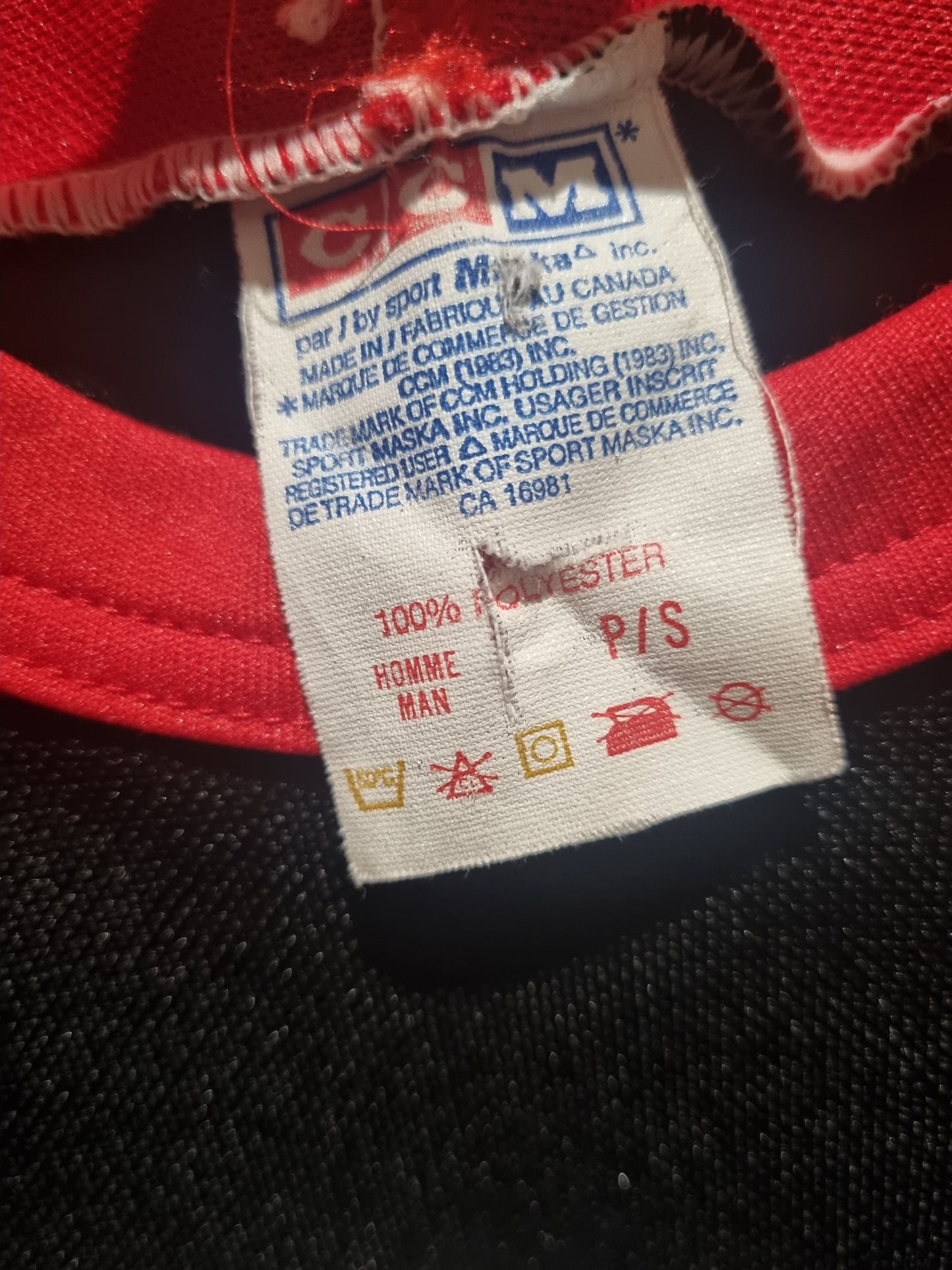 Rare Chicago BlackHawks CCM Small