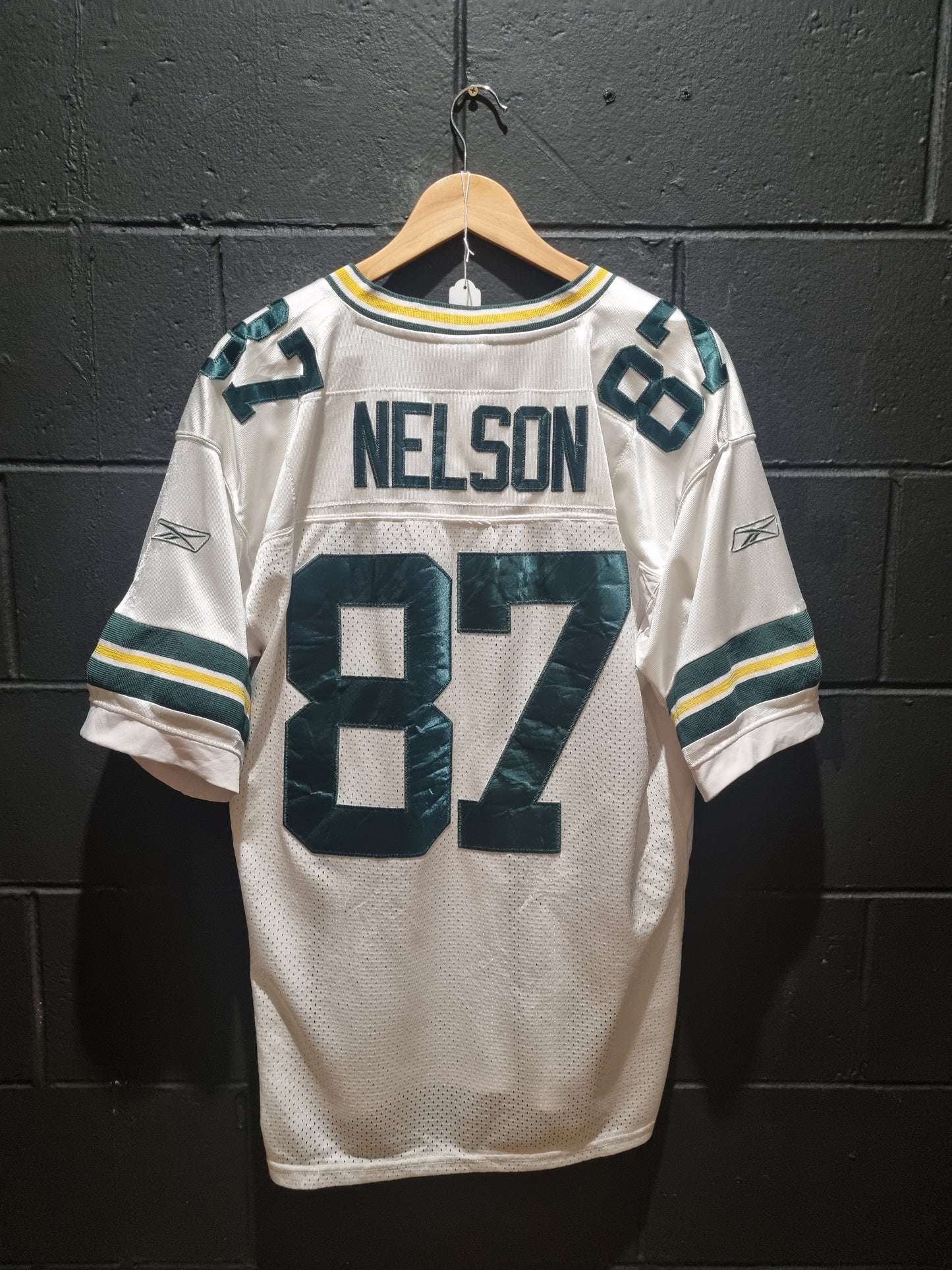 Green Bay Packers Nelson Super Bowl XLV Reebok XL