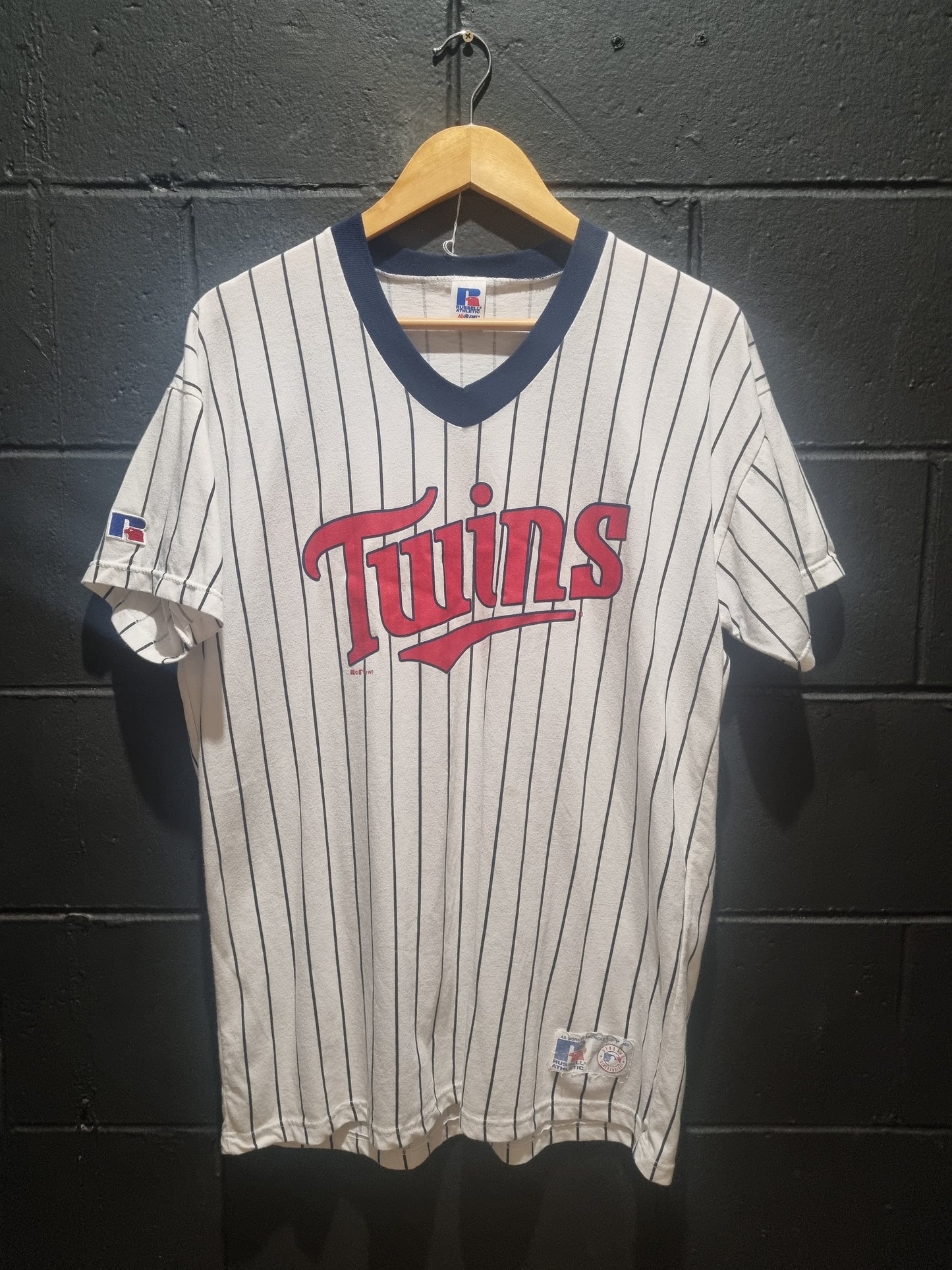 Minnesota Twins MLB 1997 Russell Athletics NuBlend Large