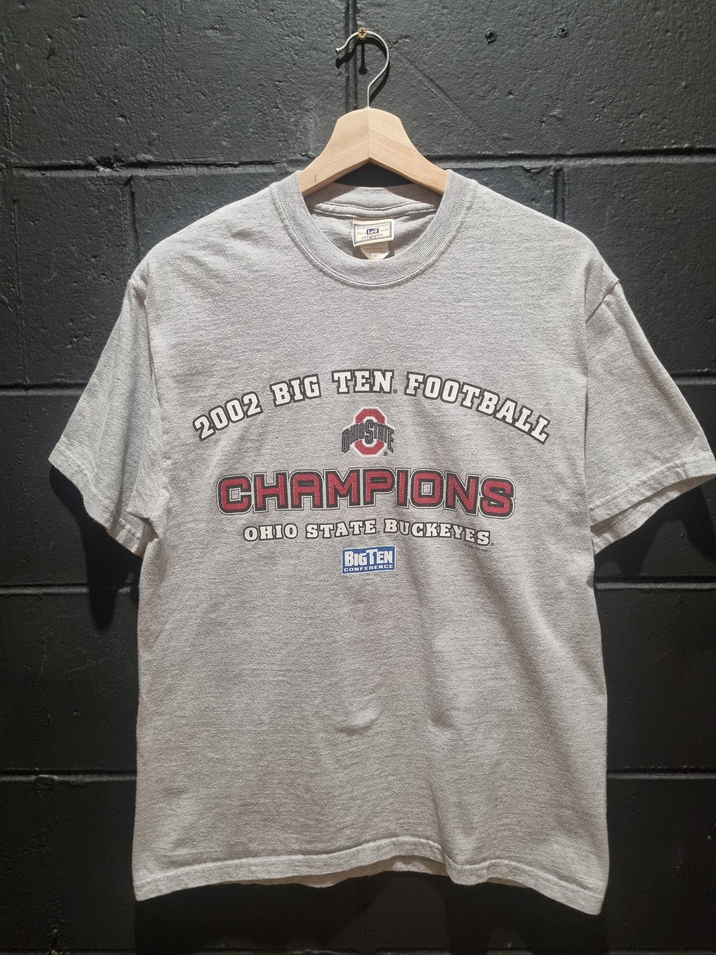 2002 Big Ten Football Ohio State Champions Lee Sport Medium