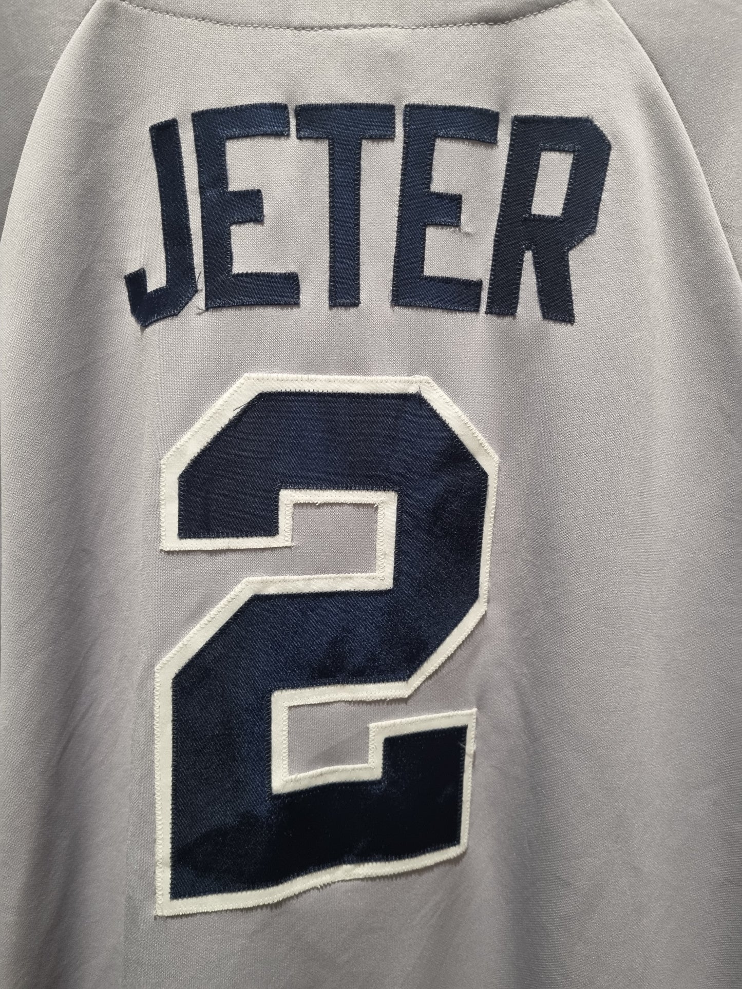 New York Yankees Jeter True Vintage Majestic Large