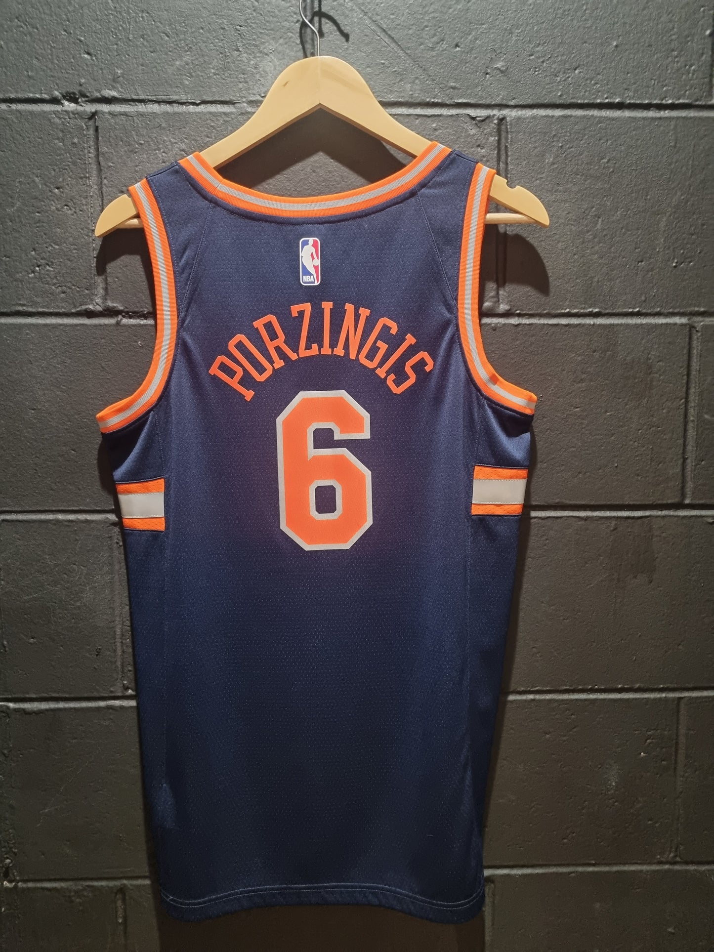 New York Knicks Porzingis Nike Drifit Swingman Small