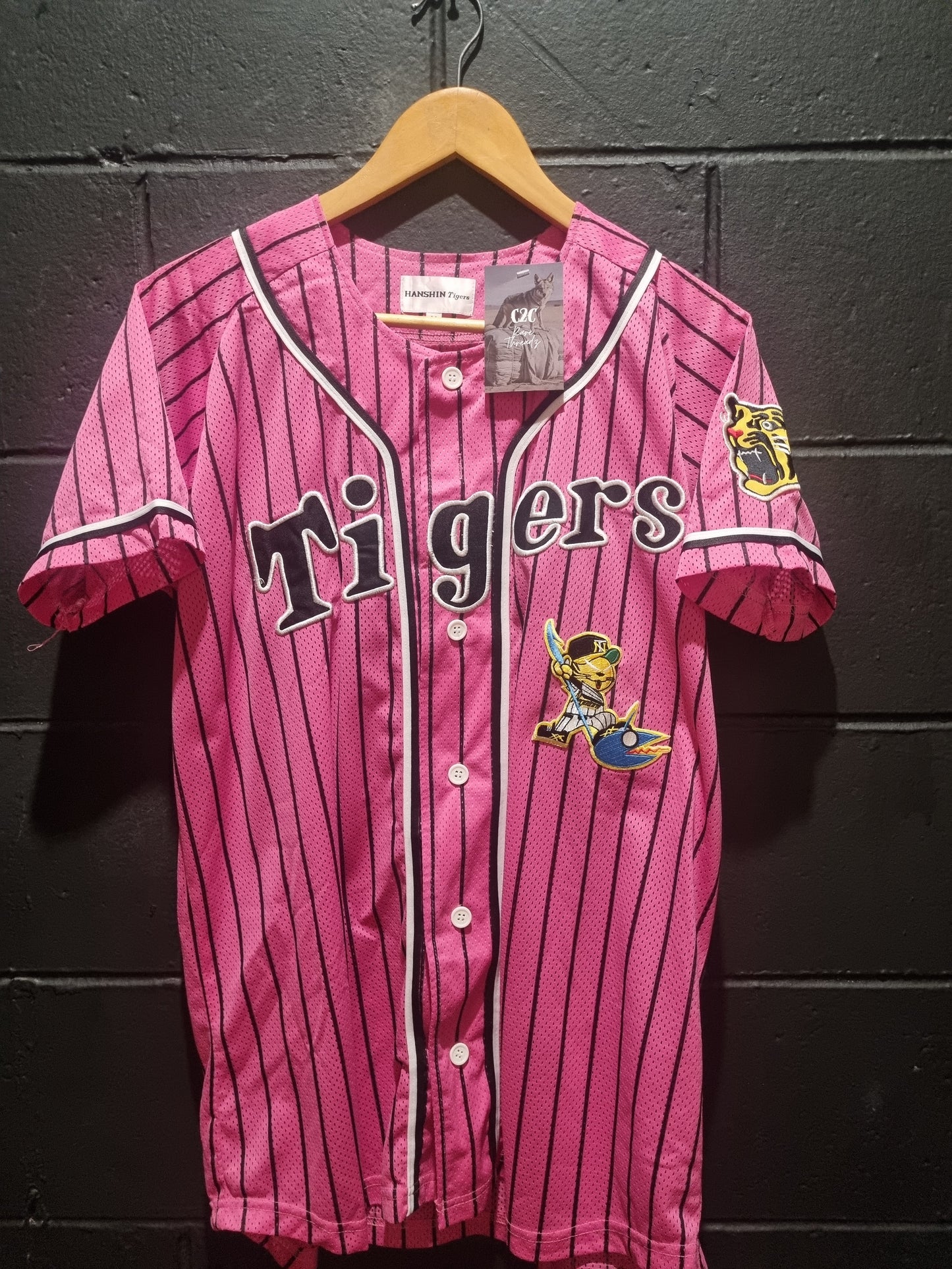 Designer Hanshin Tigers Pink Medium