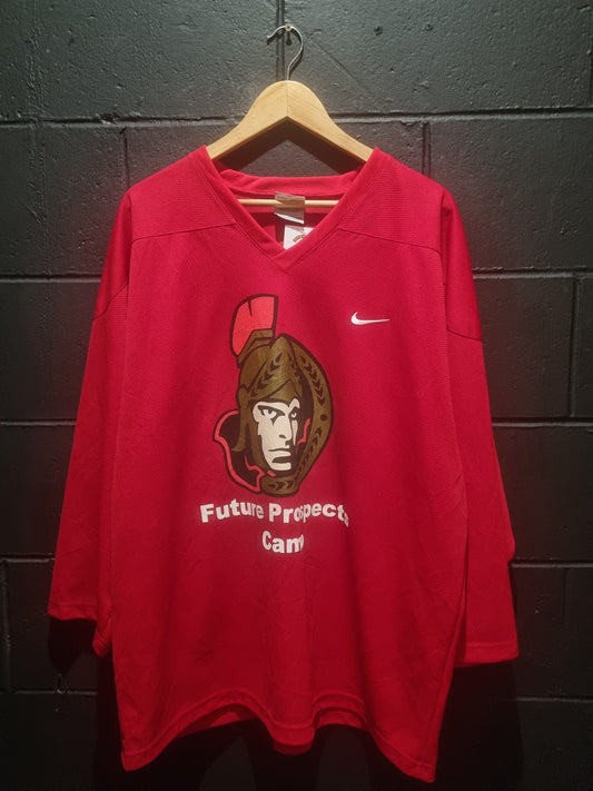 Ottawa Senators Nike Made in Canada Training Hockey Jersey XL